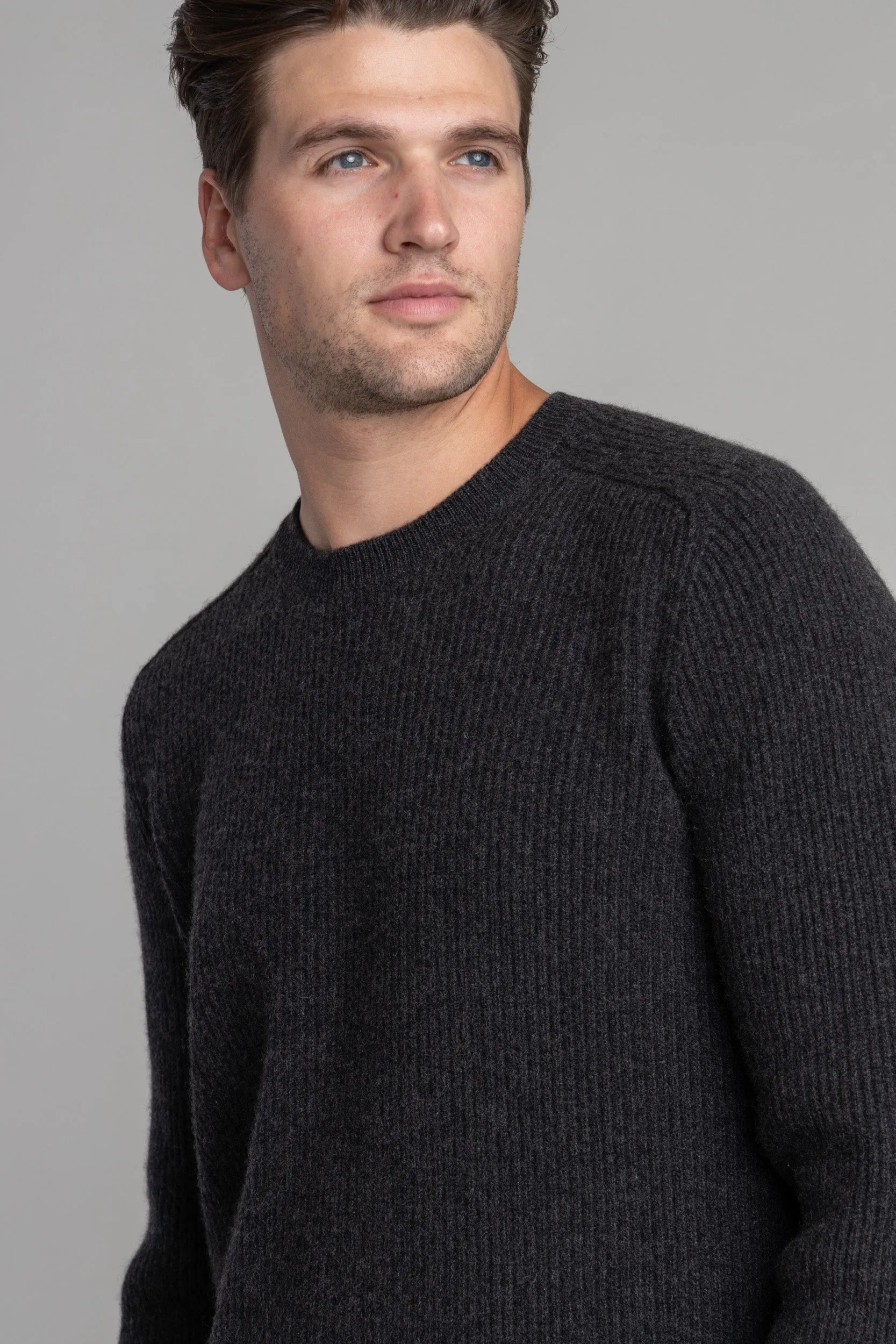 Dark Grey Cashmere Sweater