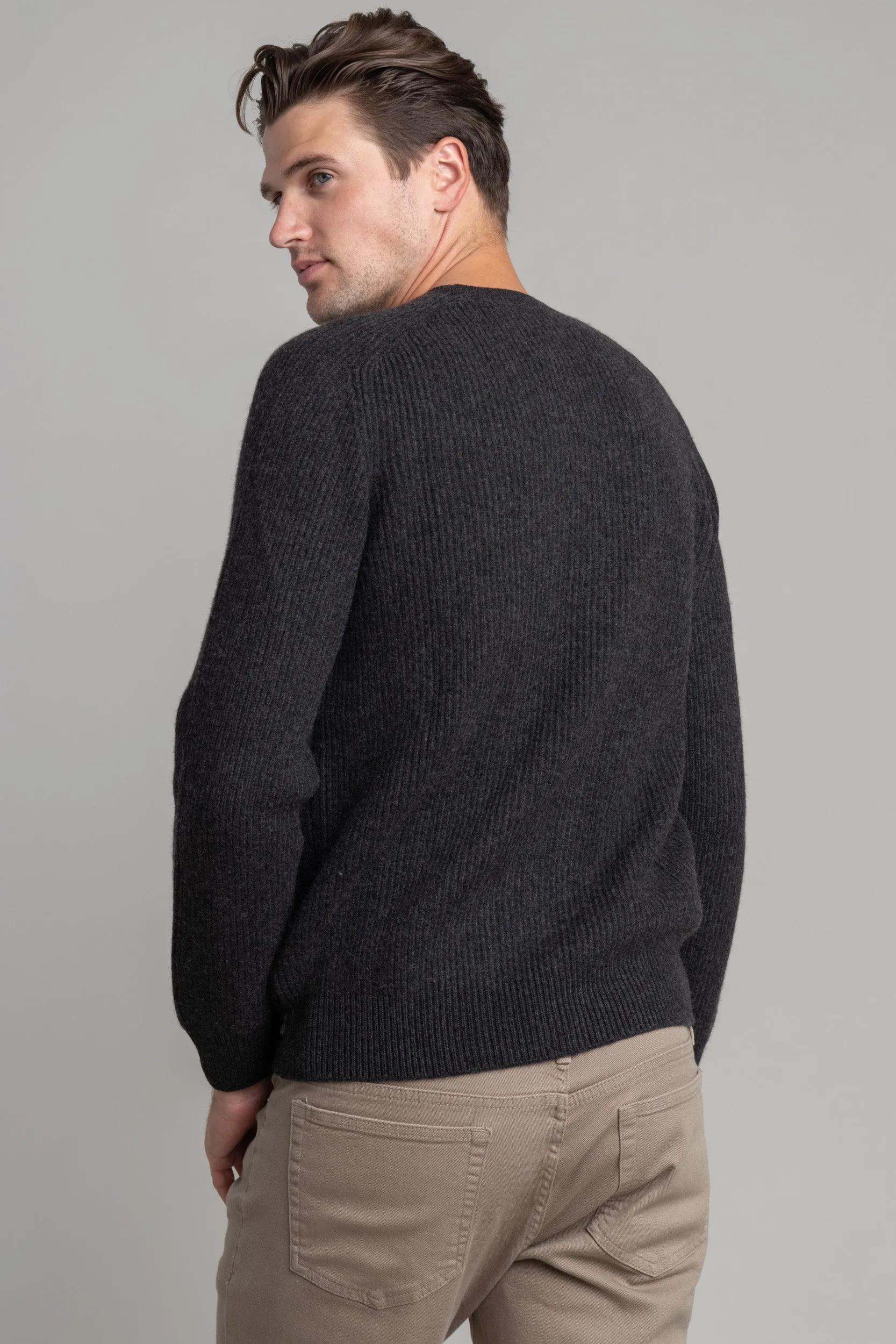 Dark Grey Cashmere Sweater