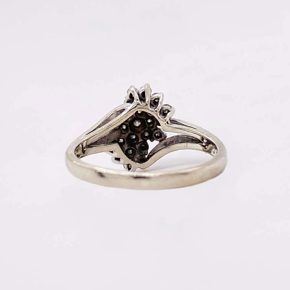 Diamond Cluster Ring