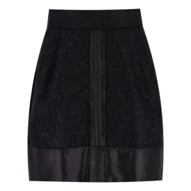 Dolce & Gabbana Lace Cotton & Silk Blend Skirt. Size 42IT