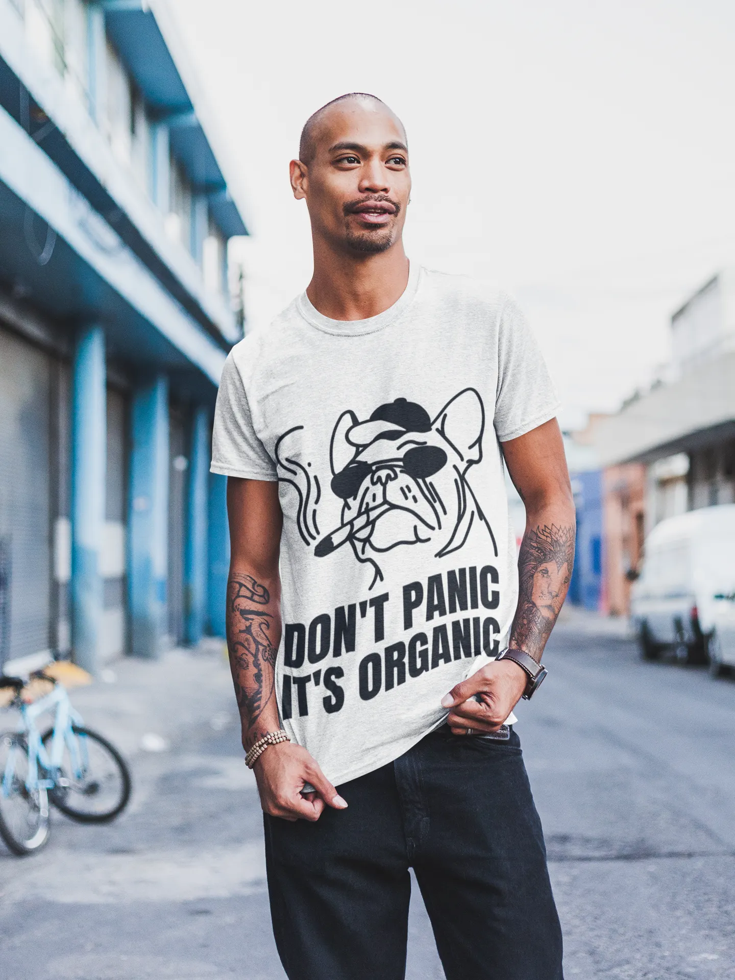 Don't Panic It's Organic Cannabis T-Shirt