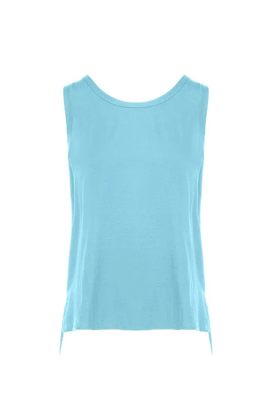 ELLIE SCOOP NECK TANK