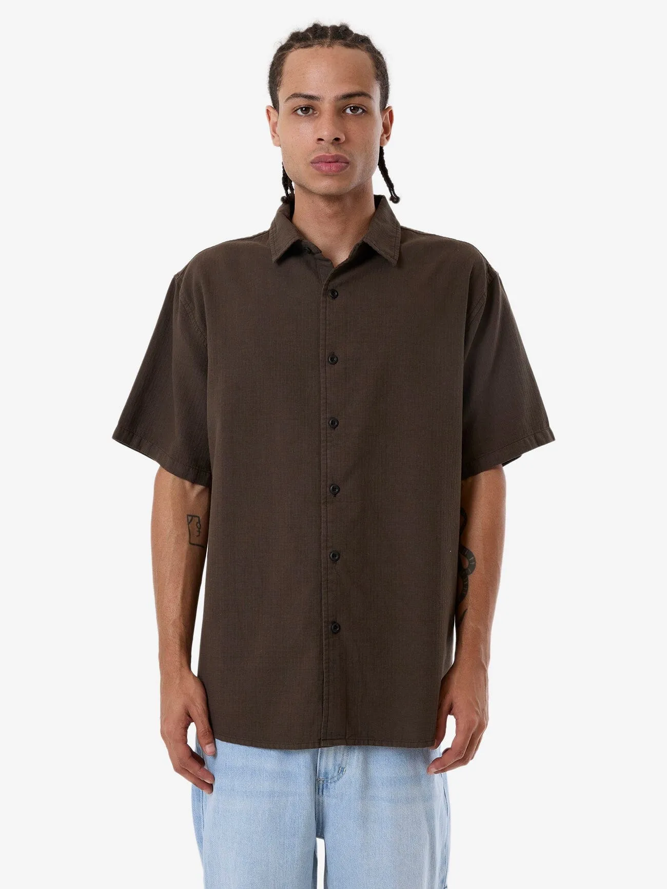 Endless Thrills Short Sleeve Shirt - Tarmac