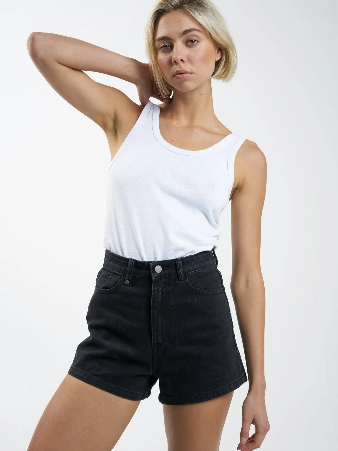 Erica Short - Clean Hem - Dusk Black