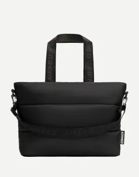 Essential Puffer Tote Bag - Black