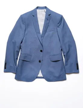 FINAL SALE: BKT50 Tailored Jacket in Heathered Wool - San Marino Blue