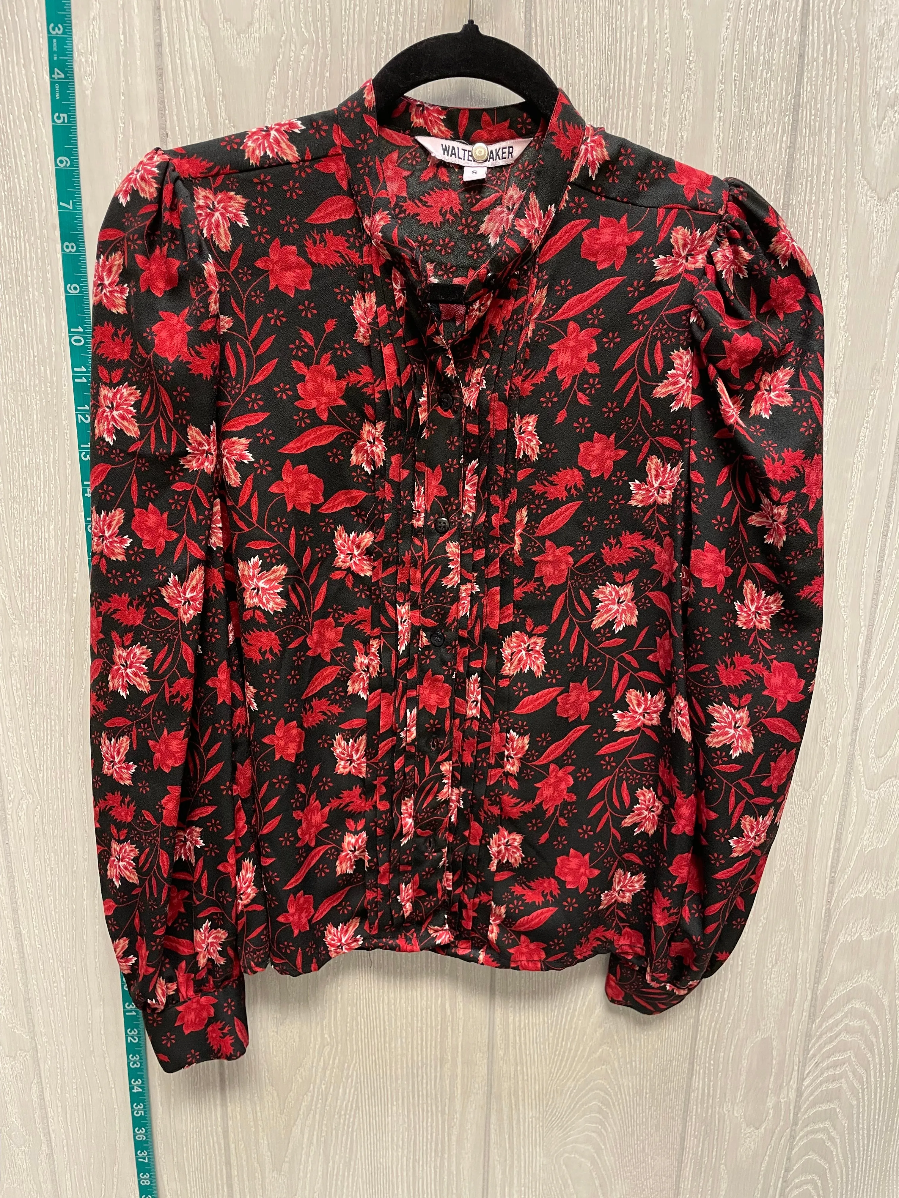 Floral Print Blouse Long Sleeve Walter Baker, Size S