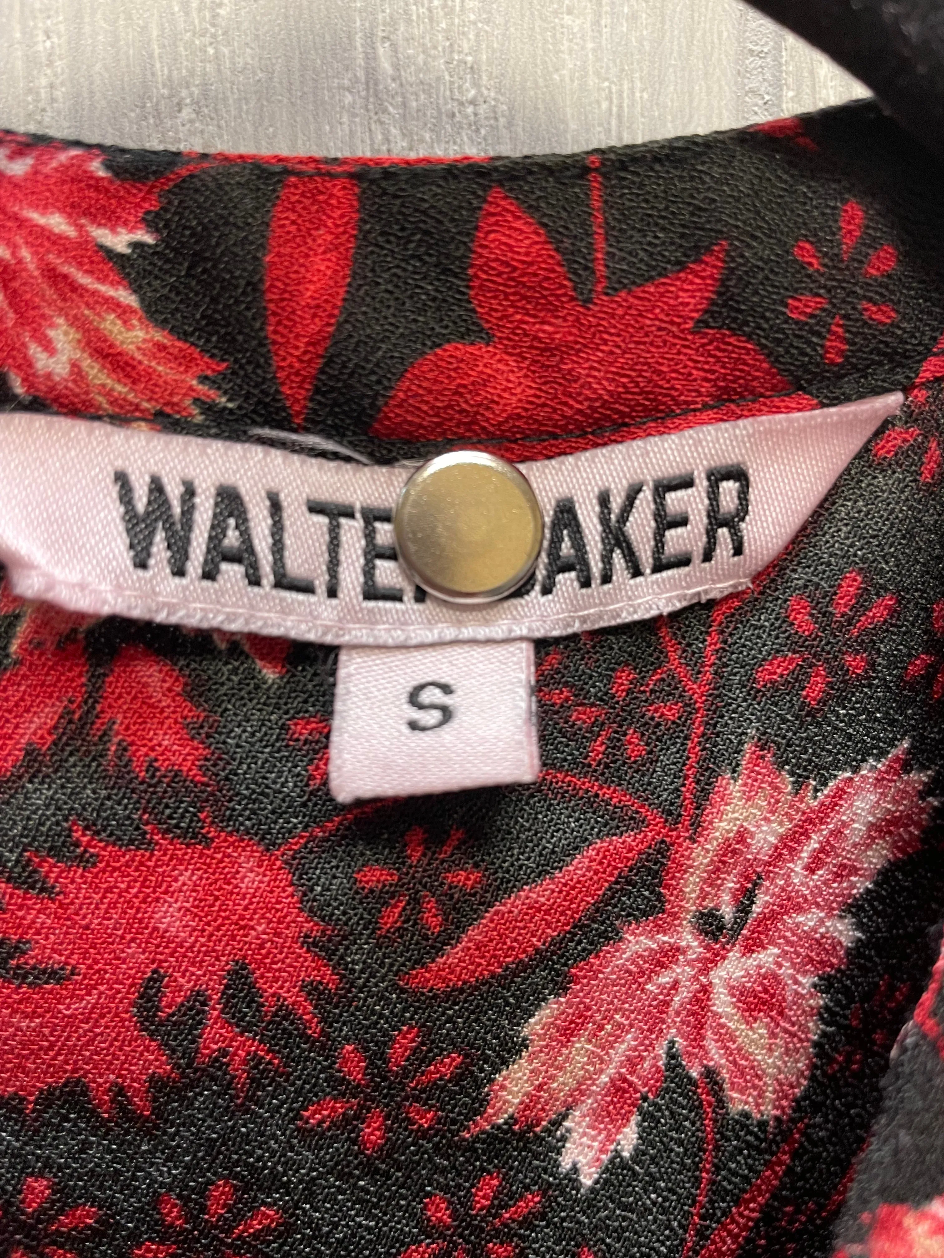 Floral Print Blouse Long Sleeve Walter Baker, Size S