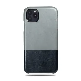 Fossil Gray & Crow Black iPhone 11 Pro Leather Case