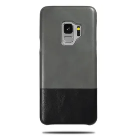 Fossil Gray & Crow Black Samsung Galaxy S9 Leather Case