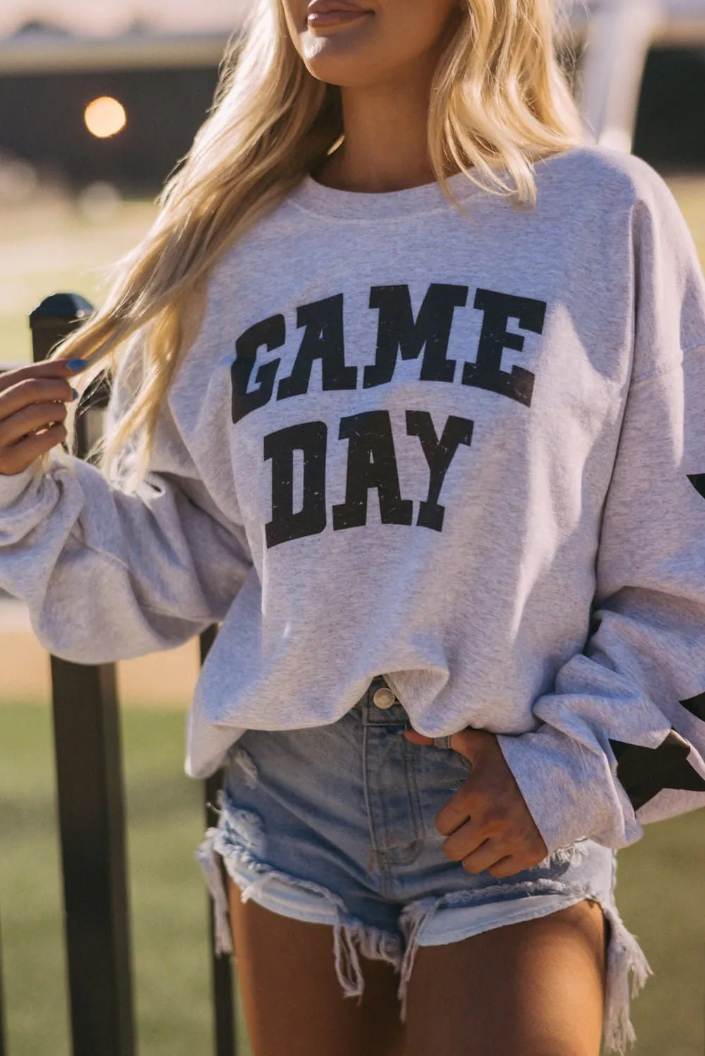 GAME DAY Star Sweatshirt