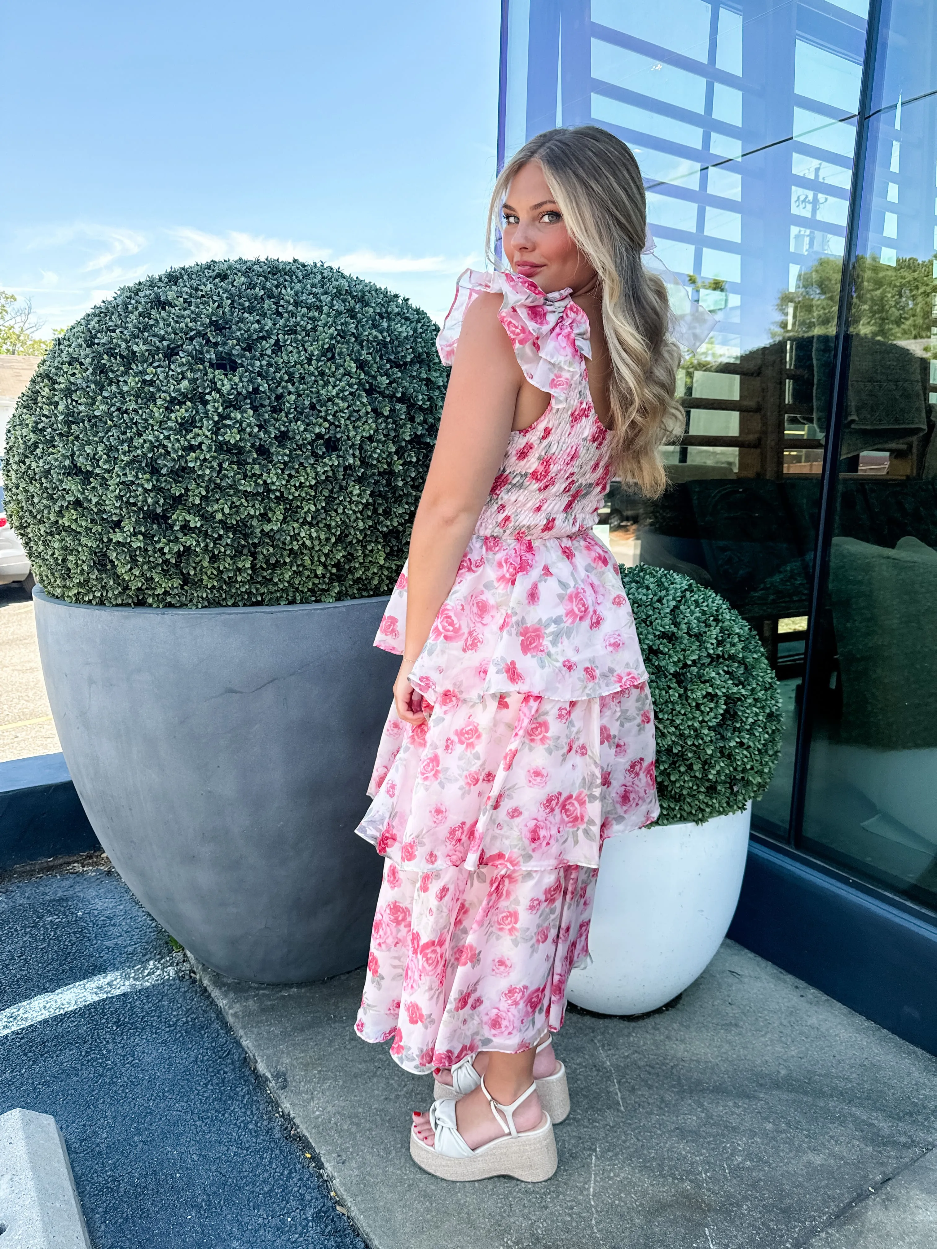 Garden Party Midi Dress