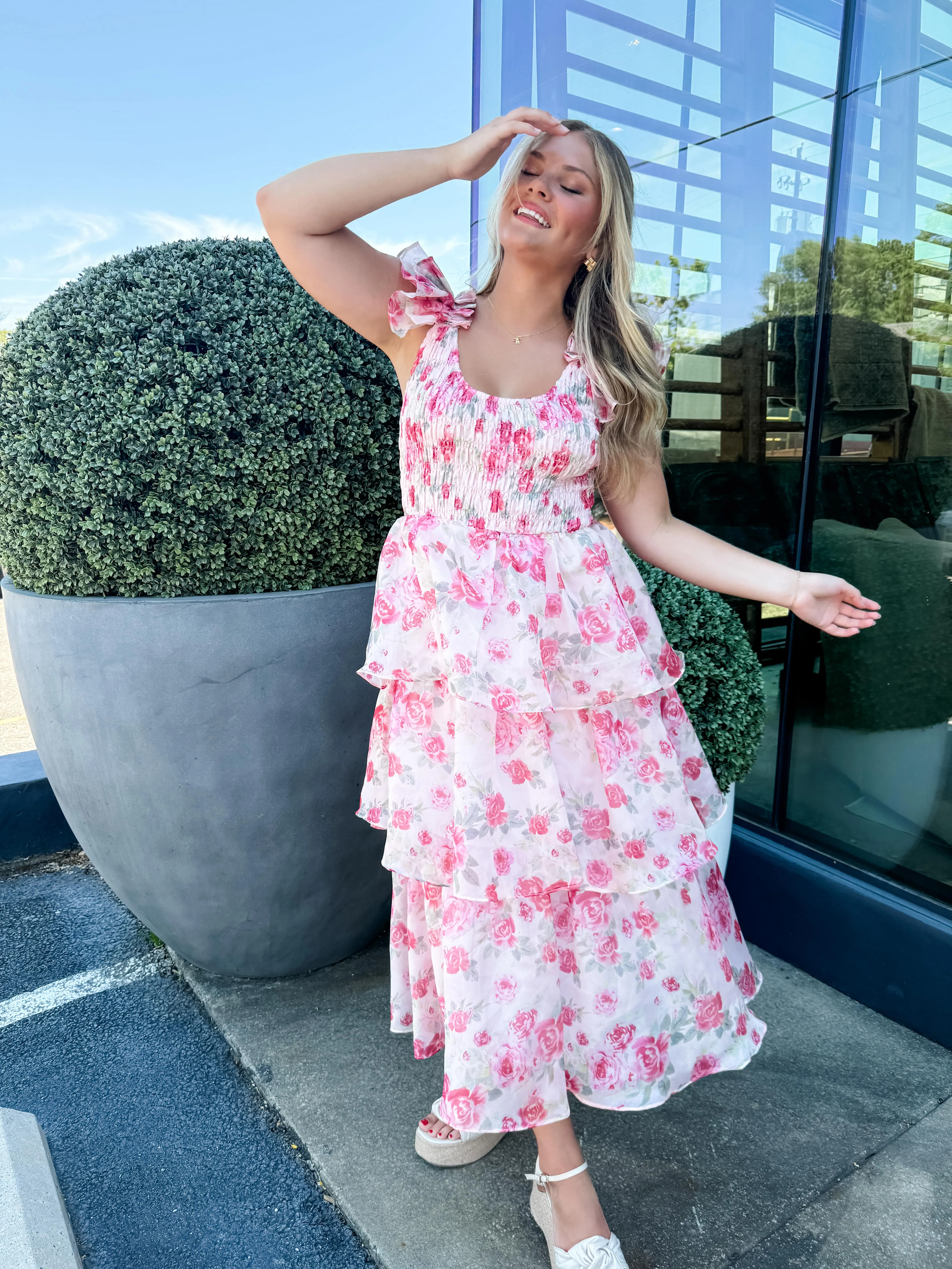 Garden Party Midi Dress