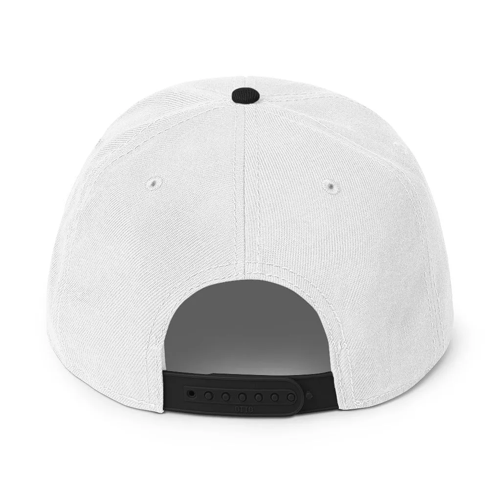 Go Outside Van & Moon Snapback Hat