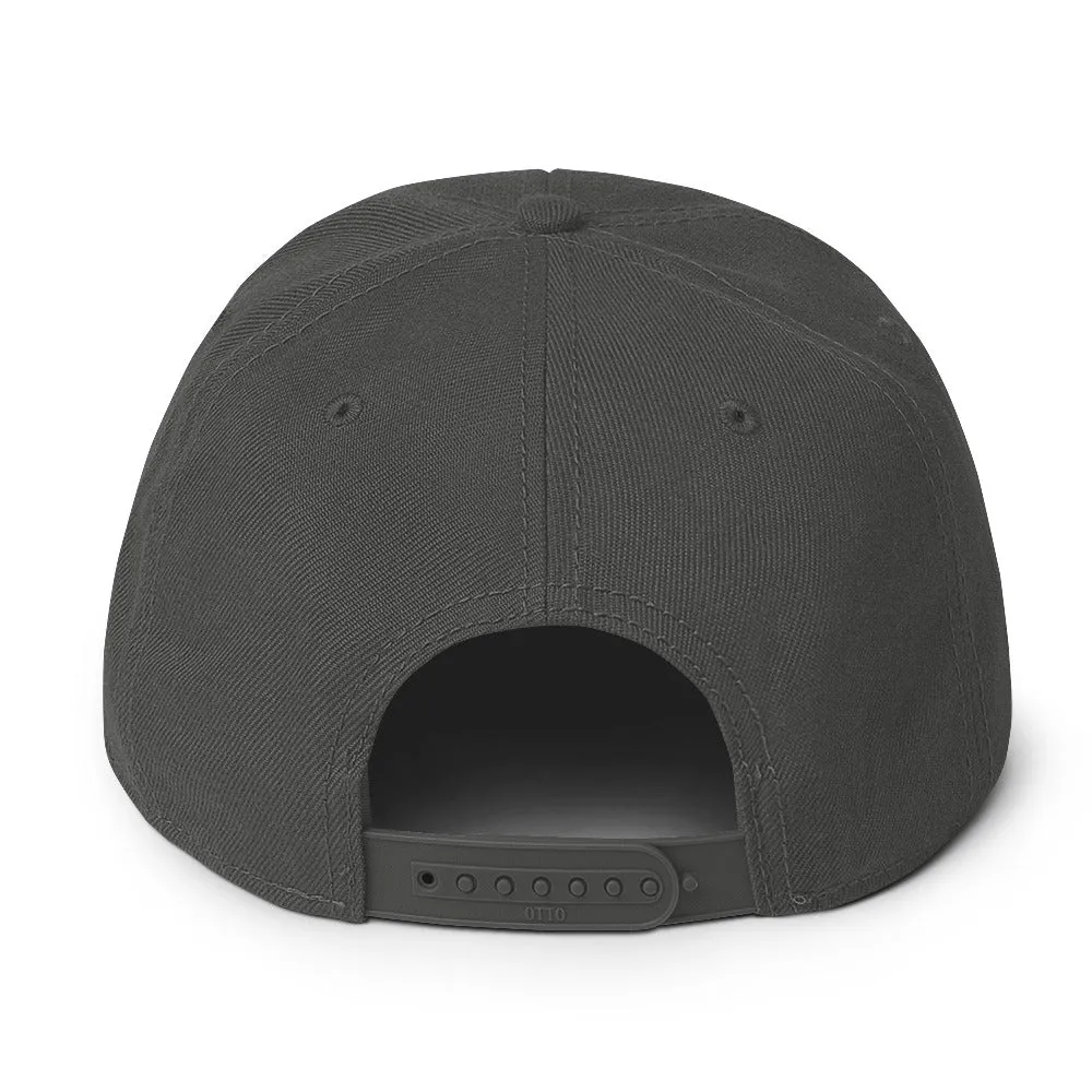 Go Outside Van & Moon Snapback Hat