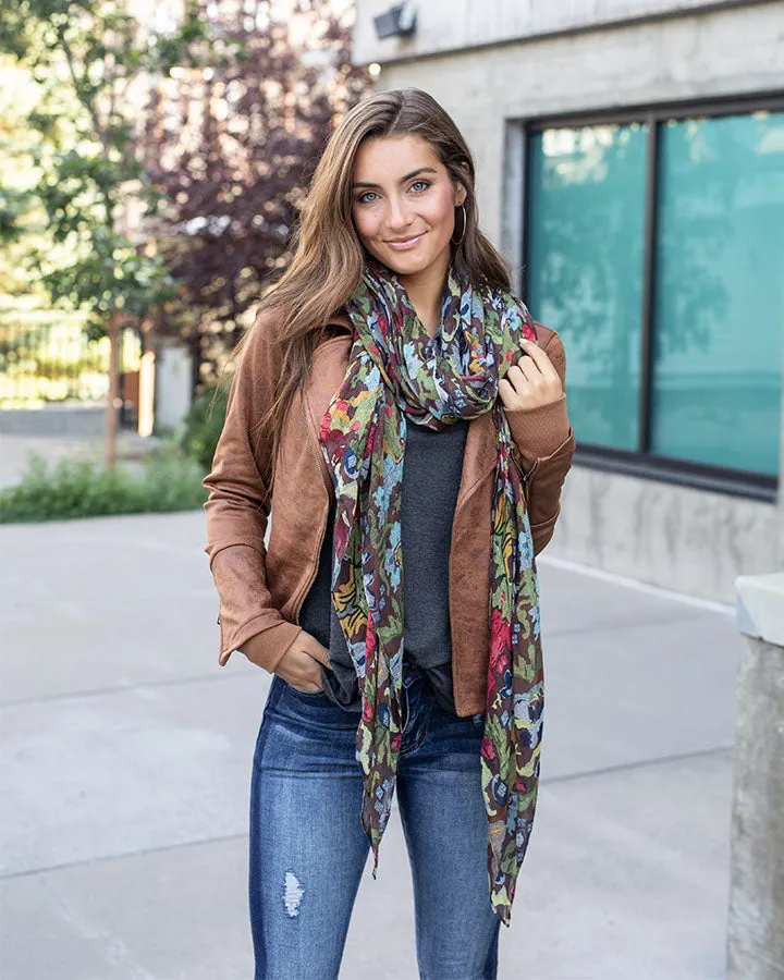 Grace & Lace Fall Medley Modal Scarf