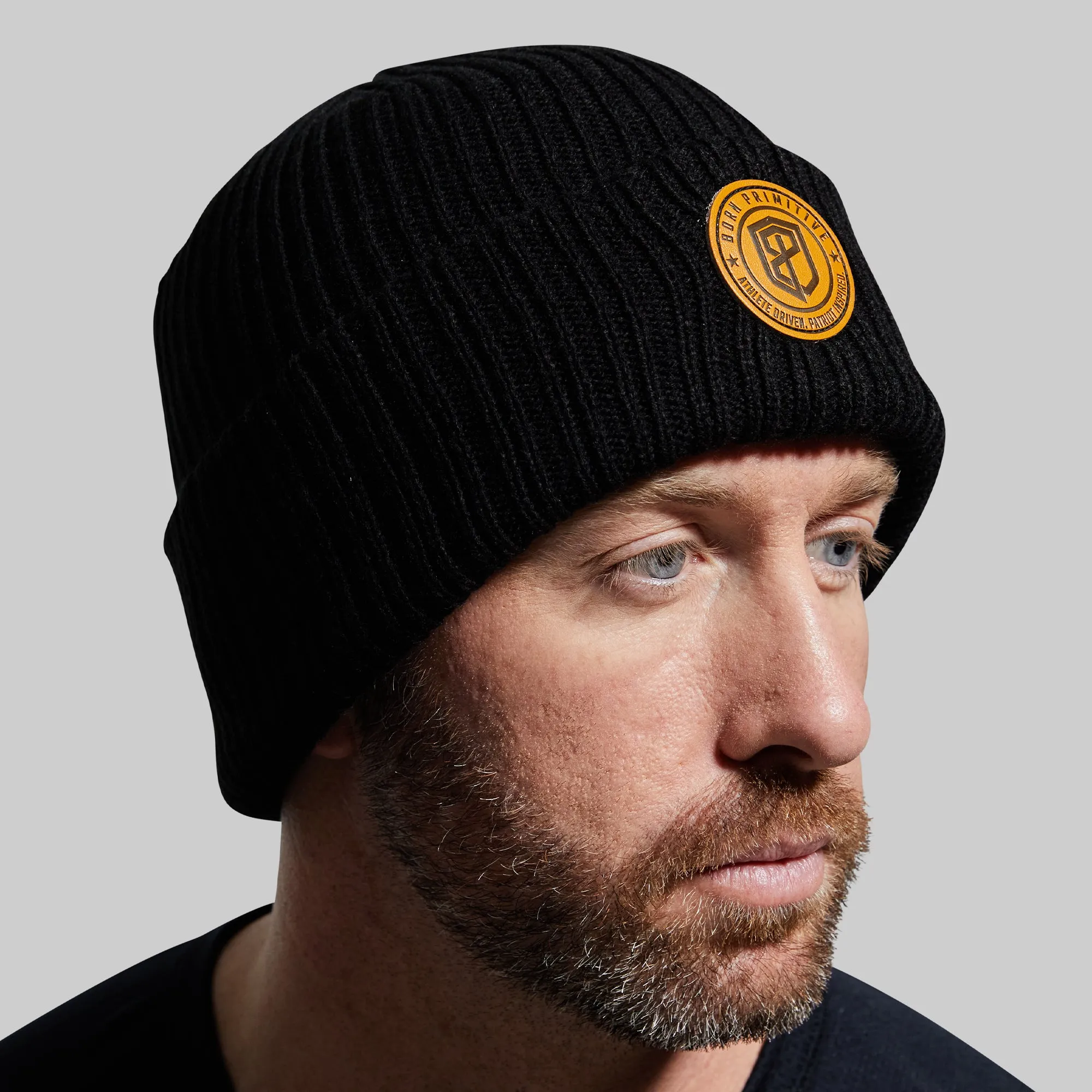 Heritage Knit Beanie (Black)