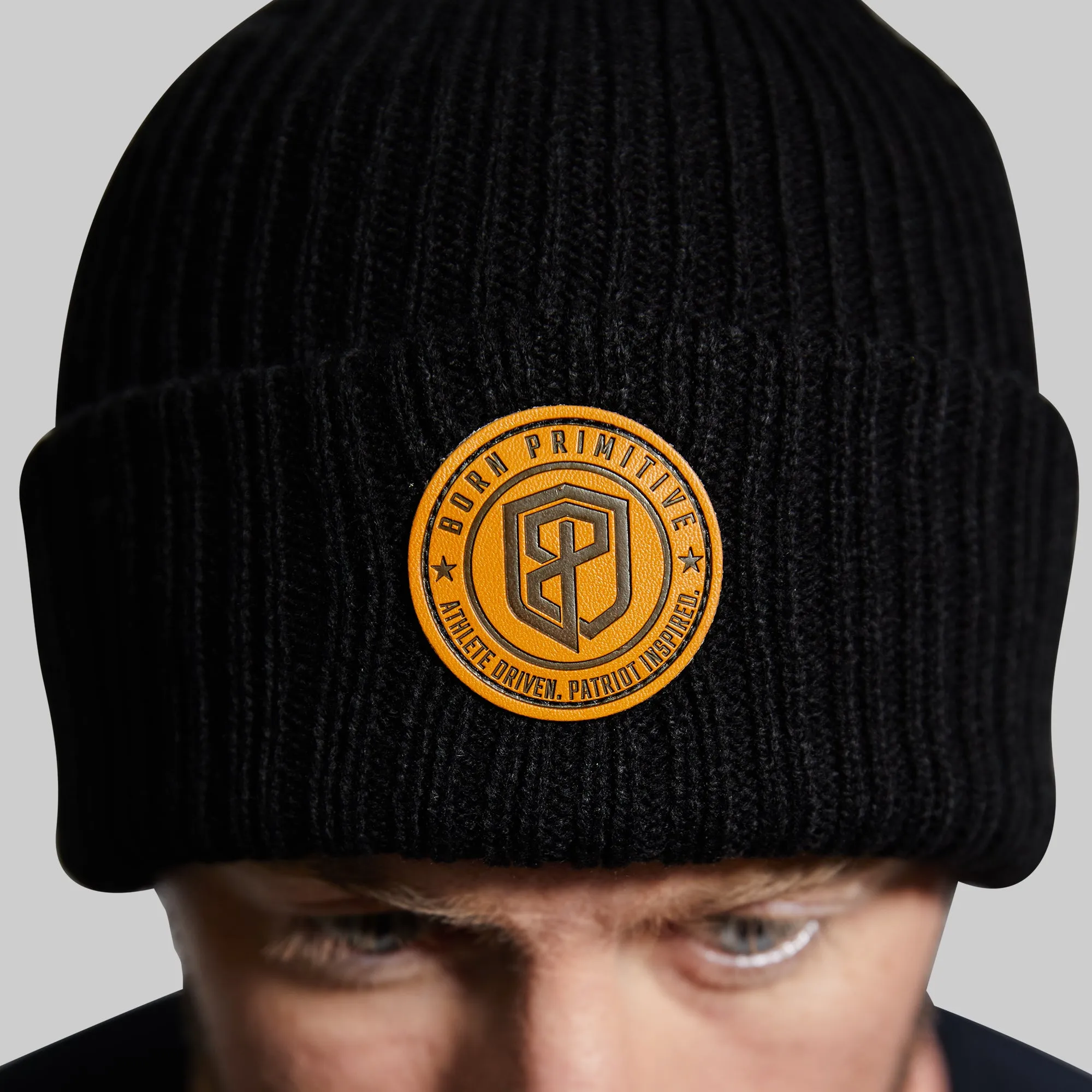 Heritage Knit Beanie (Black)