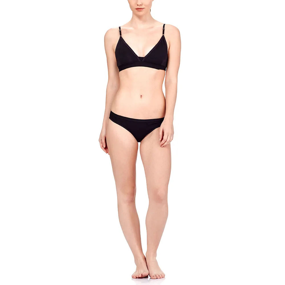 icebreaker Merino Undergarment Women's Merino Siren Bra - Black