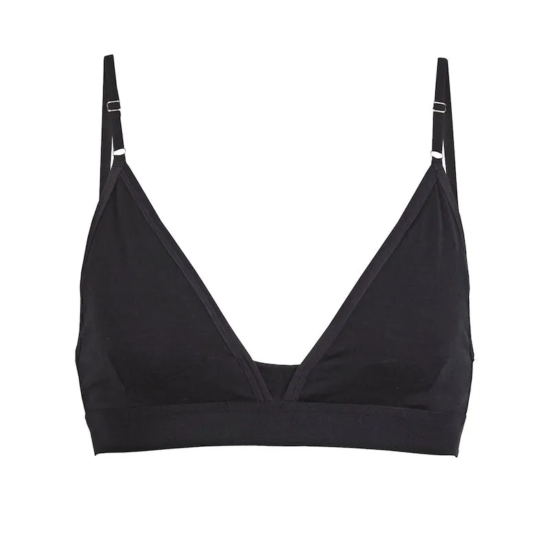 icebreaker Merino Undergarment Women's Merino Siren Bra - Black