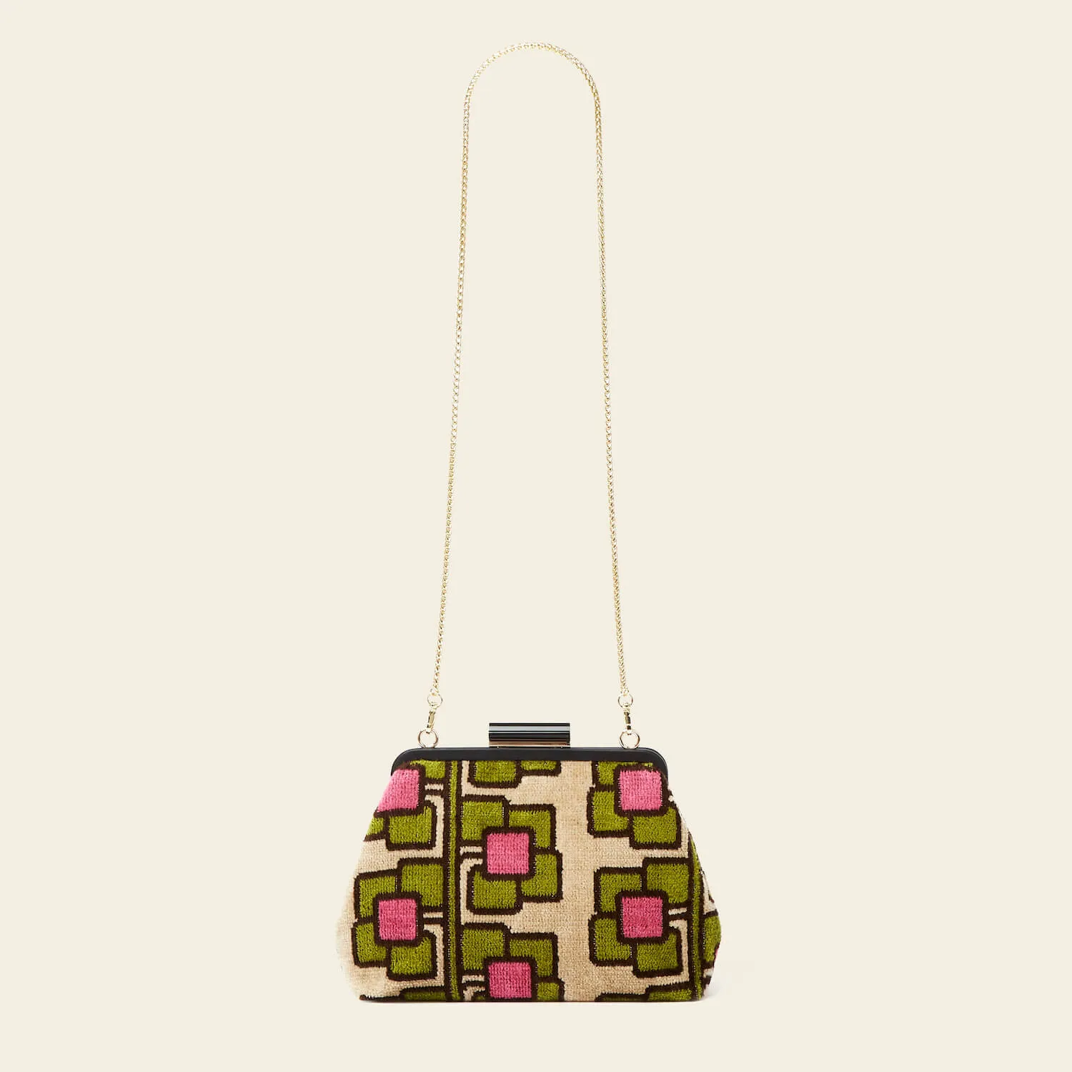 Jenny D Crossbody - Flower Vine Pink