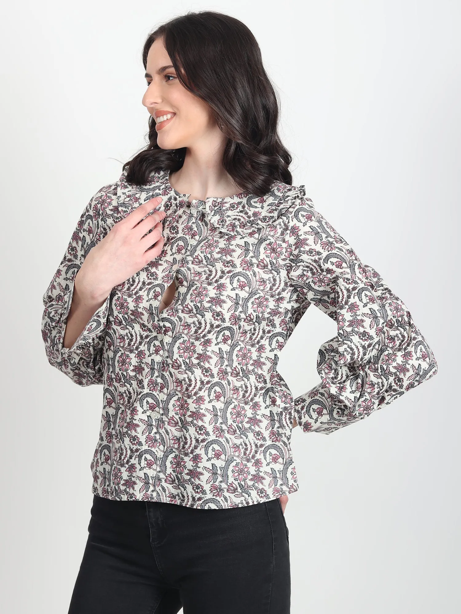 Karyn floral printed Top