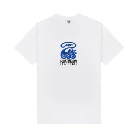 KBAR X UN:IK 'Floating On' Embroidered Tee - White