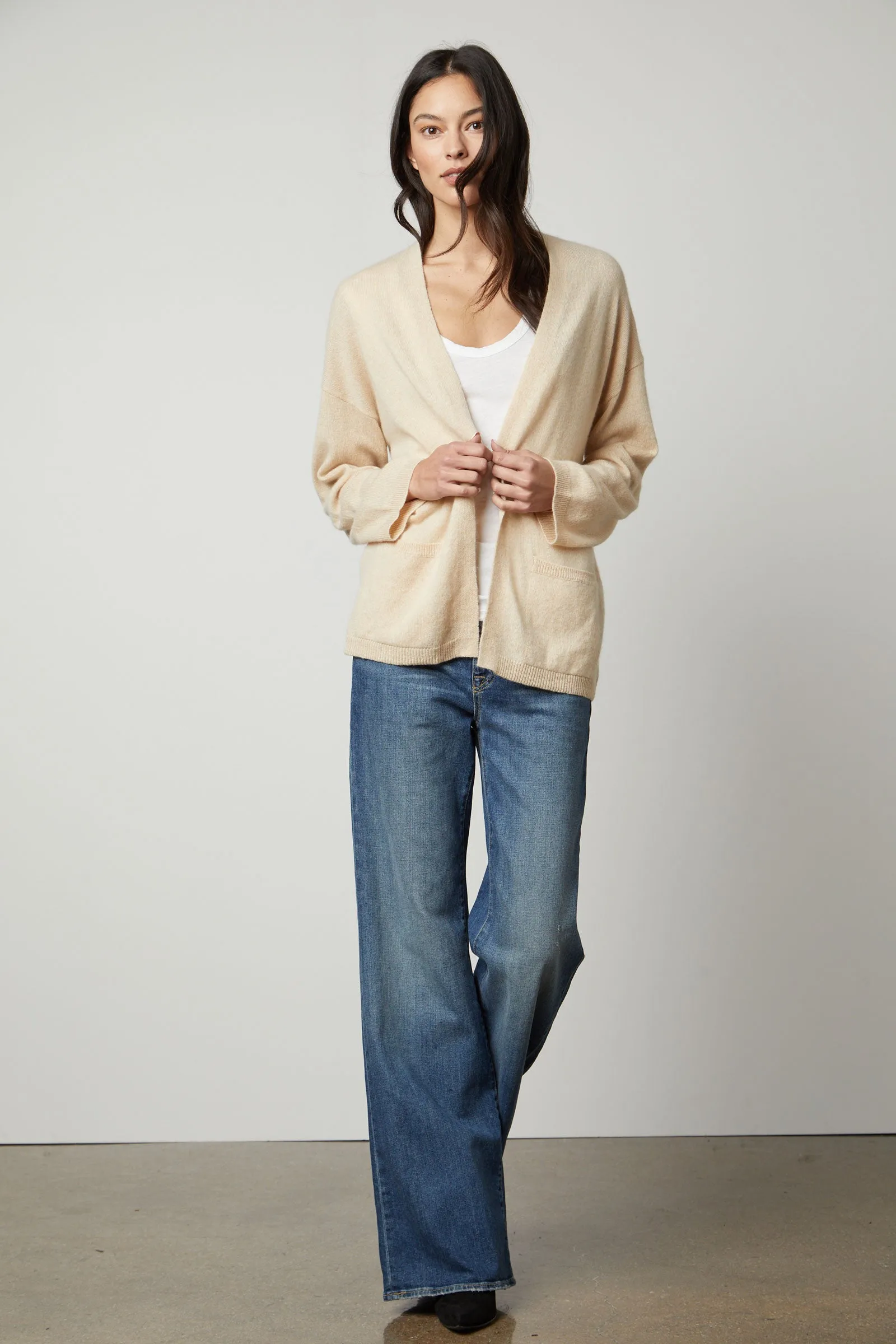 Lila Cashmere Cardigan