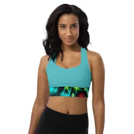 Longline sports bra Kaleidoscope