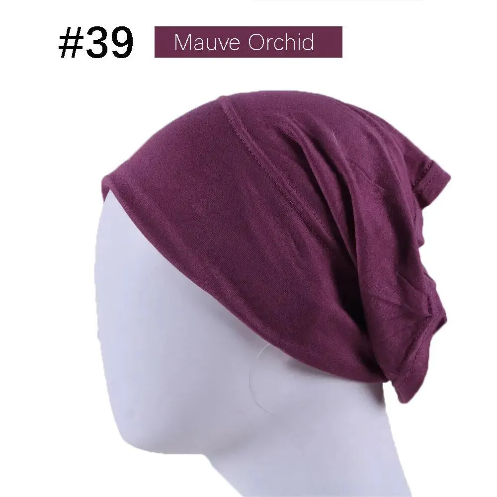 Muslim Women Under Scarf - 55 Colours