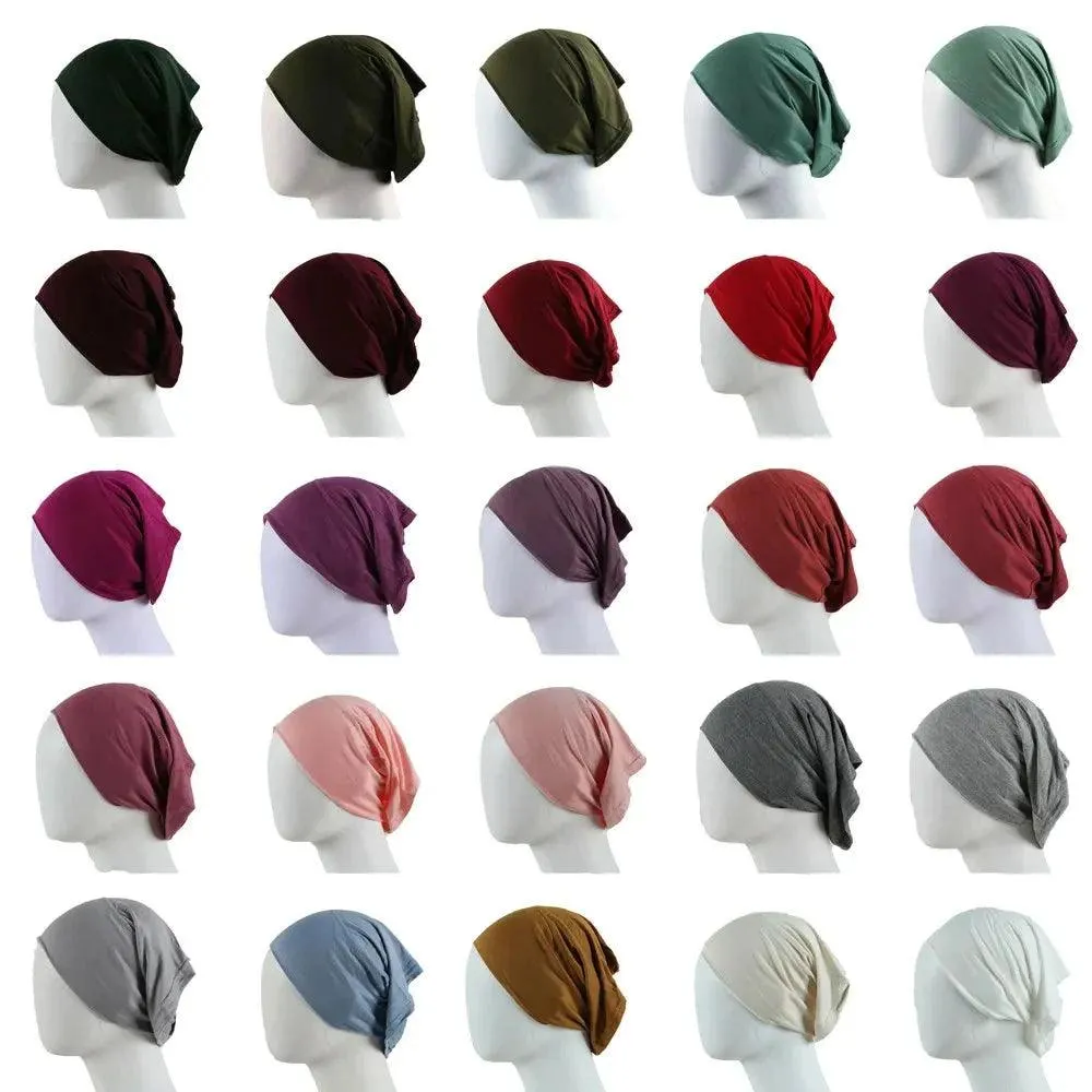 Muslim Women Under Scarf - 55 Colours