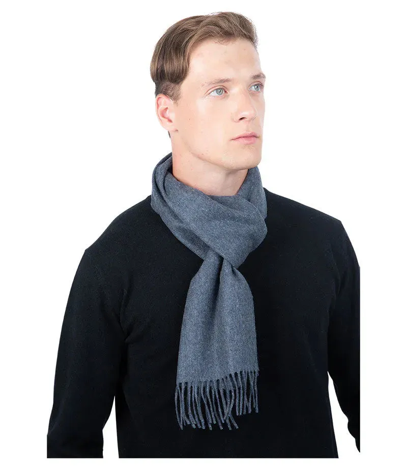 Plain Scottish Cashmere Scarves