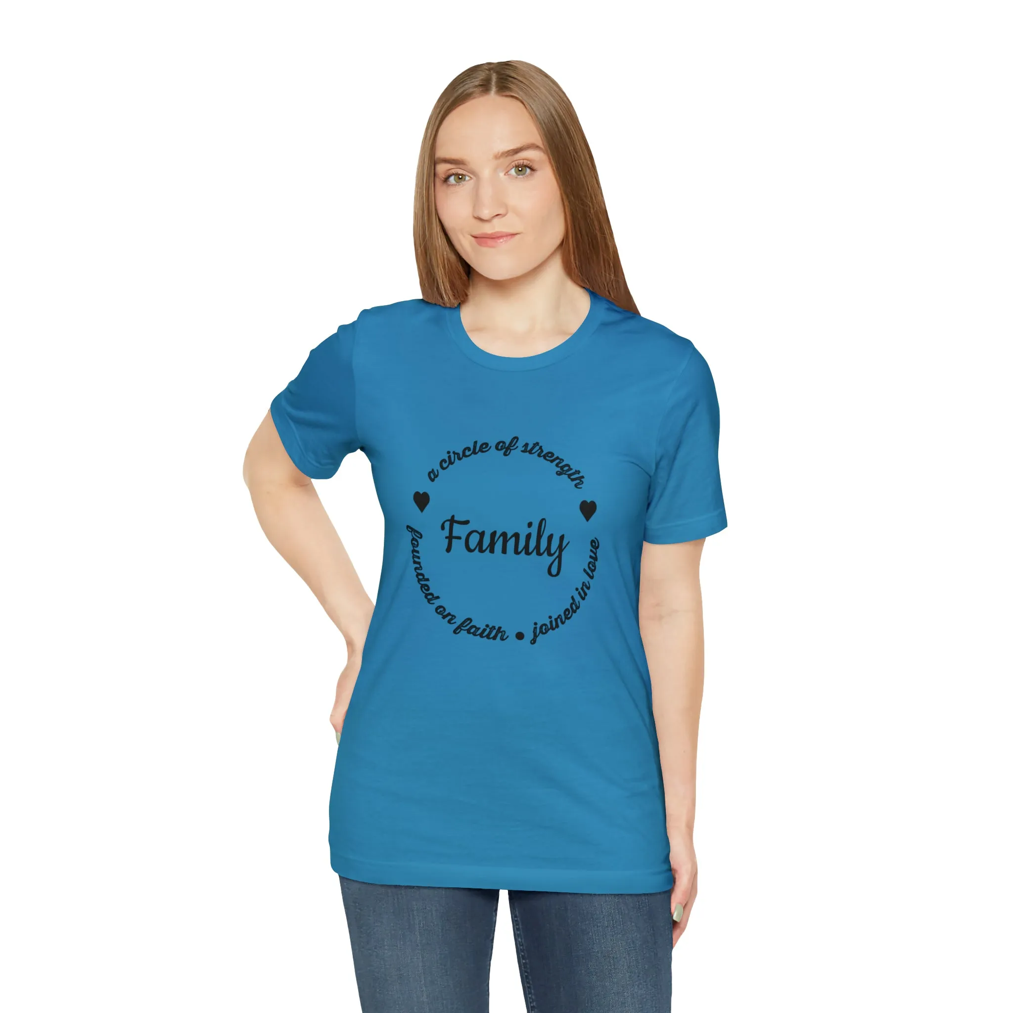 "Family" Bella Canvas Unisex Jersey Short Sleeve Tee