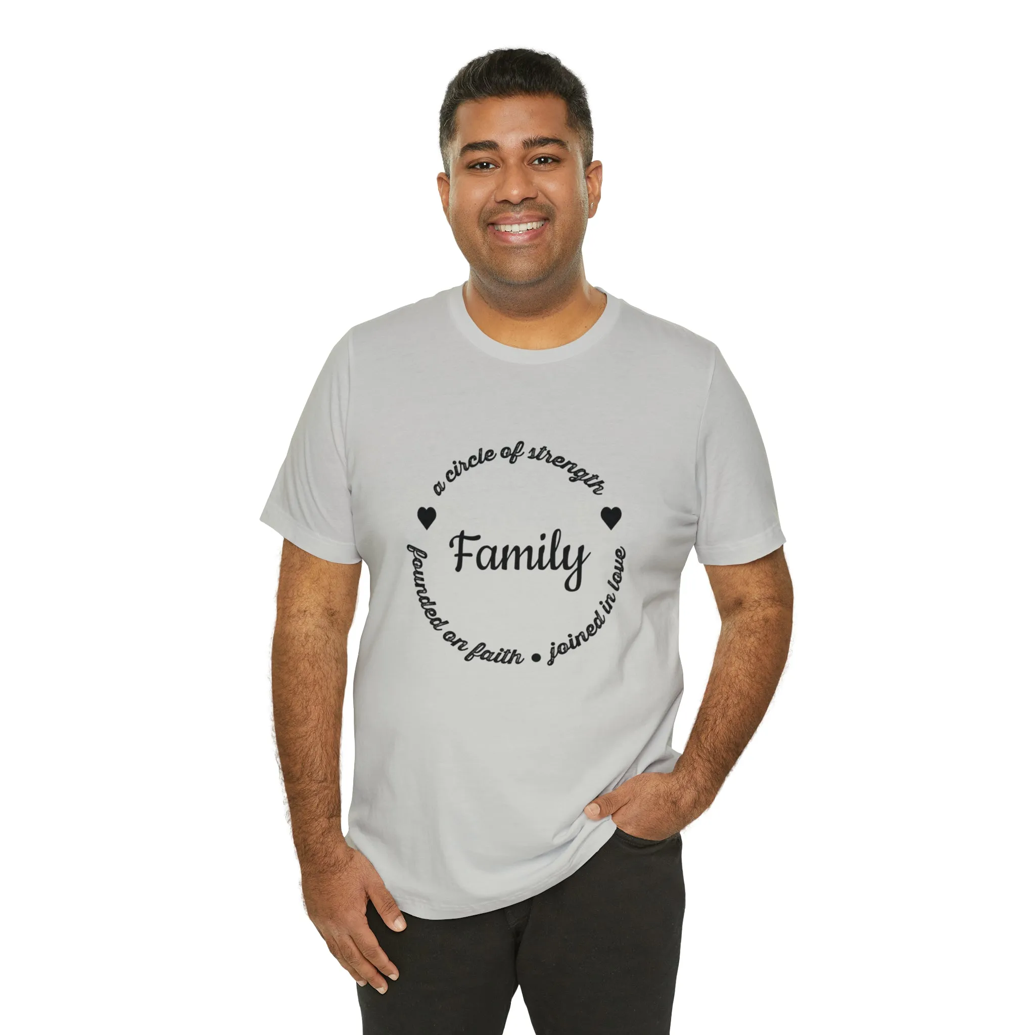 "Family" Bella Canvas Unisex Jersey Short Sleeve Tee