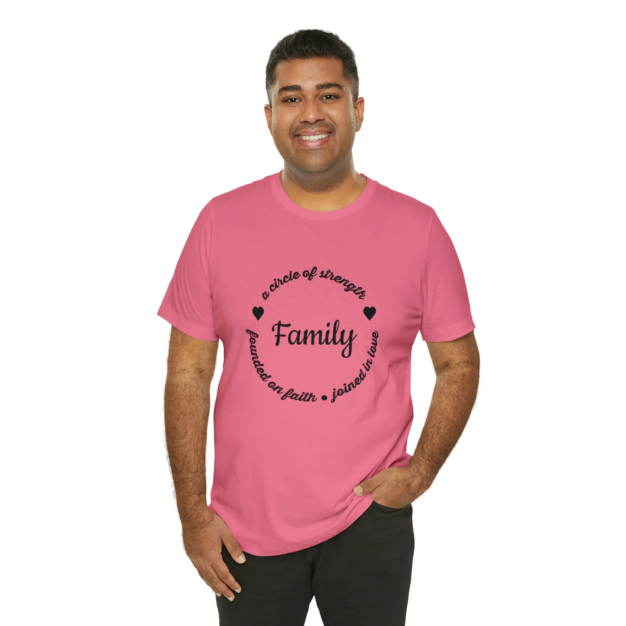 "Family" Bella Canvas Unisex Jersey Short Sleeve Tee