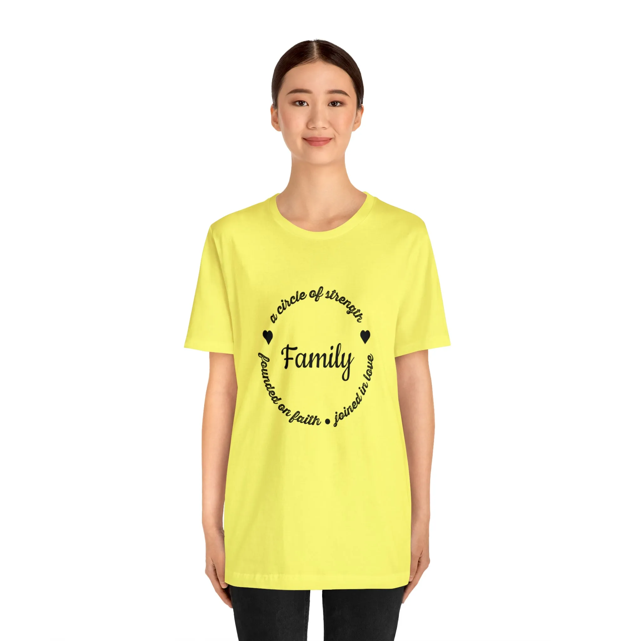 "Family" Bella Canvas Unisex Jersey Short Sleeve Tee