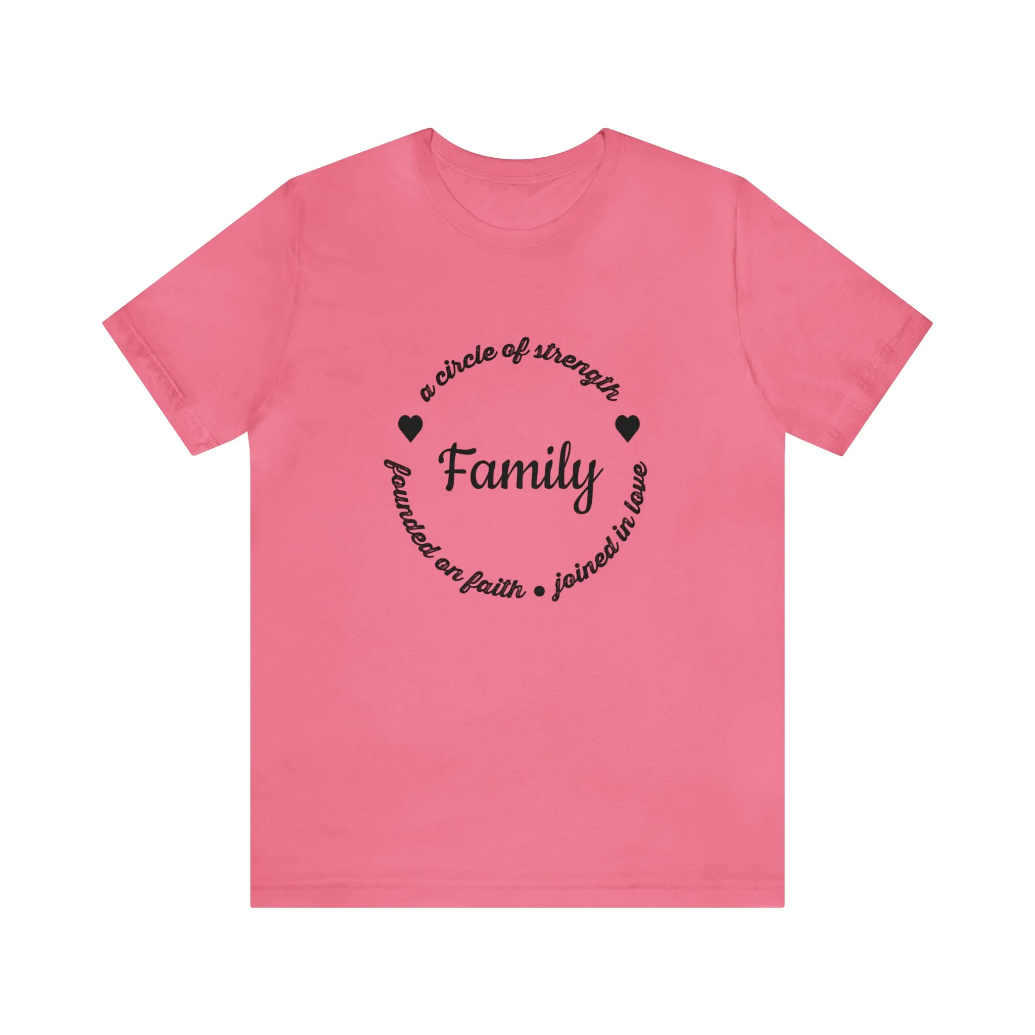 "Family" Bella Canvas Unisex Jersey Short Sleeve Tee