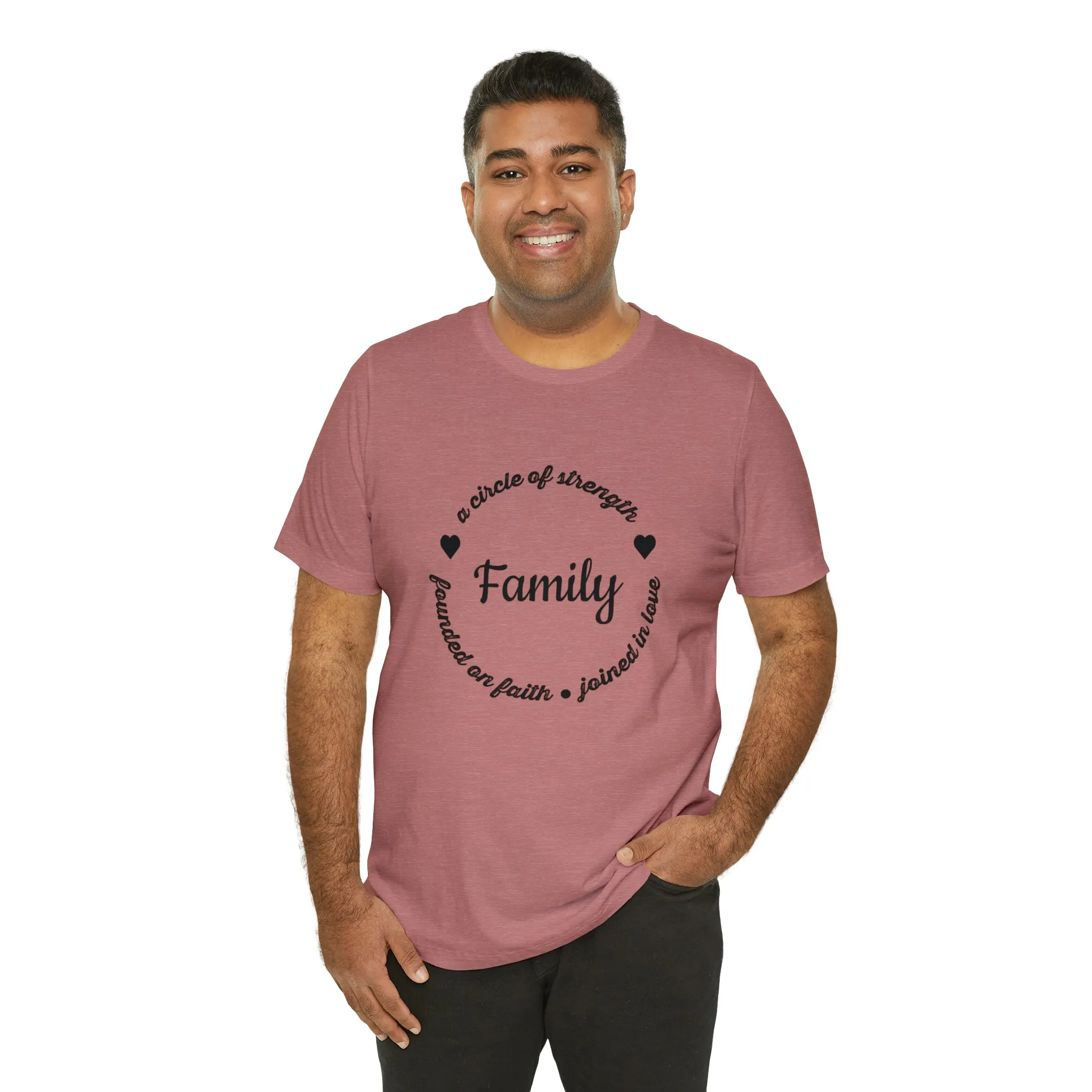 "Family" Bella Canvas Unisex Jersey Short Sleeve Tee