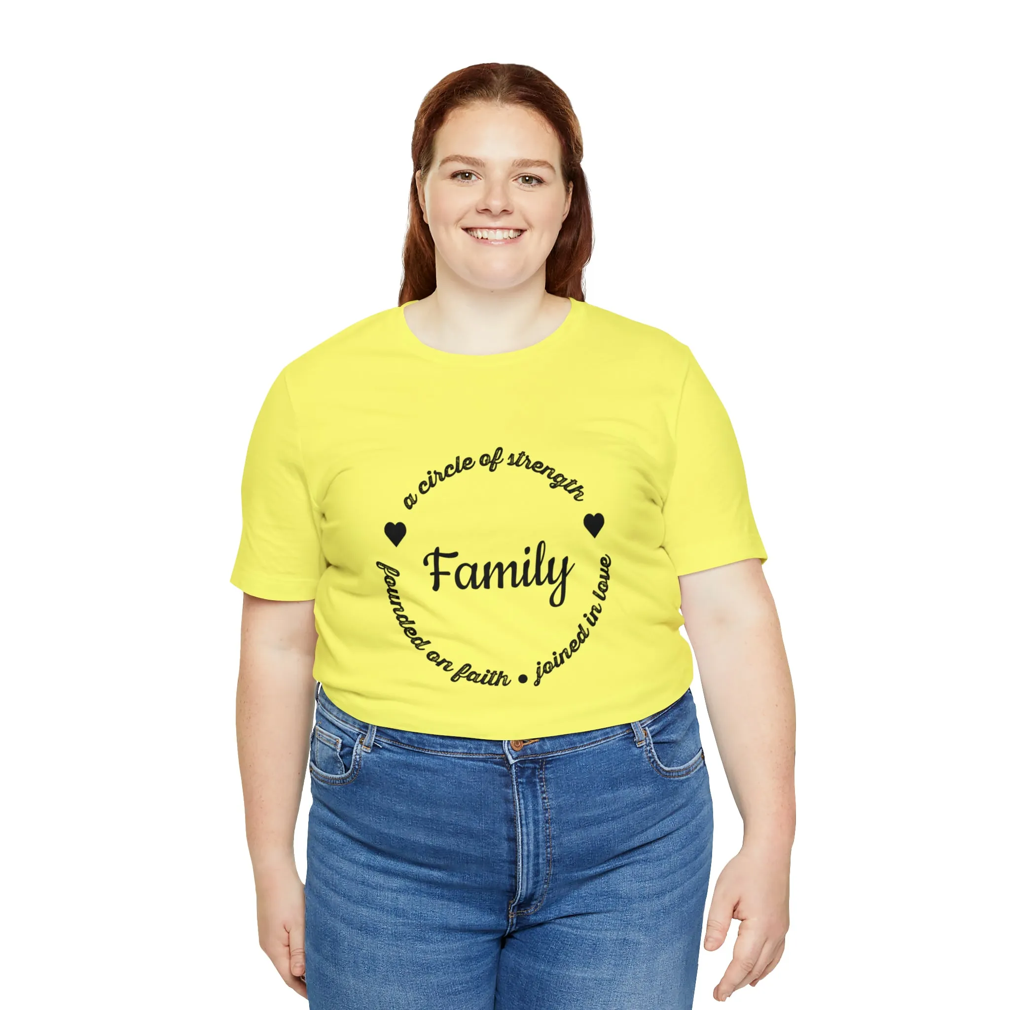 "Family" Bella Canvas Unisex Jersey Short Sleeve Tee