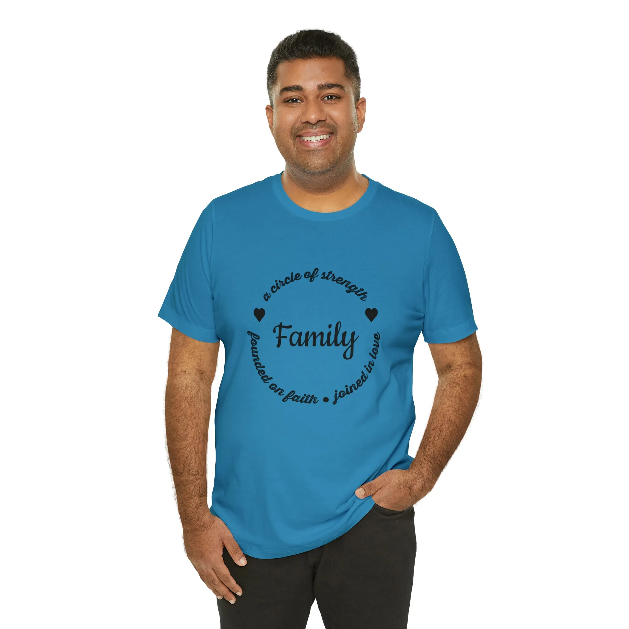 "Family" Bella Canvas Unisex Jersey Short Sleeve Tee