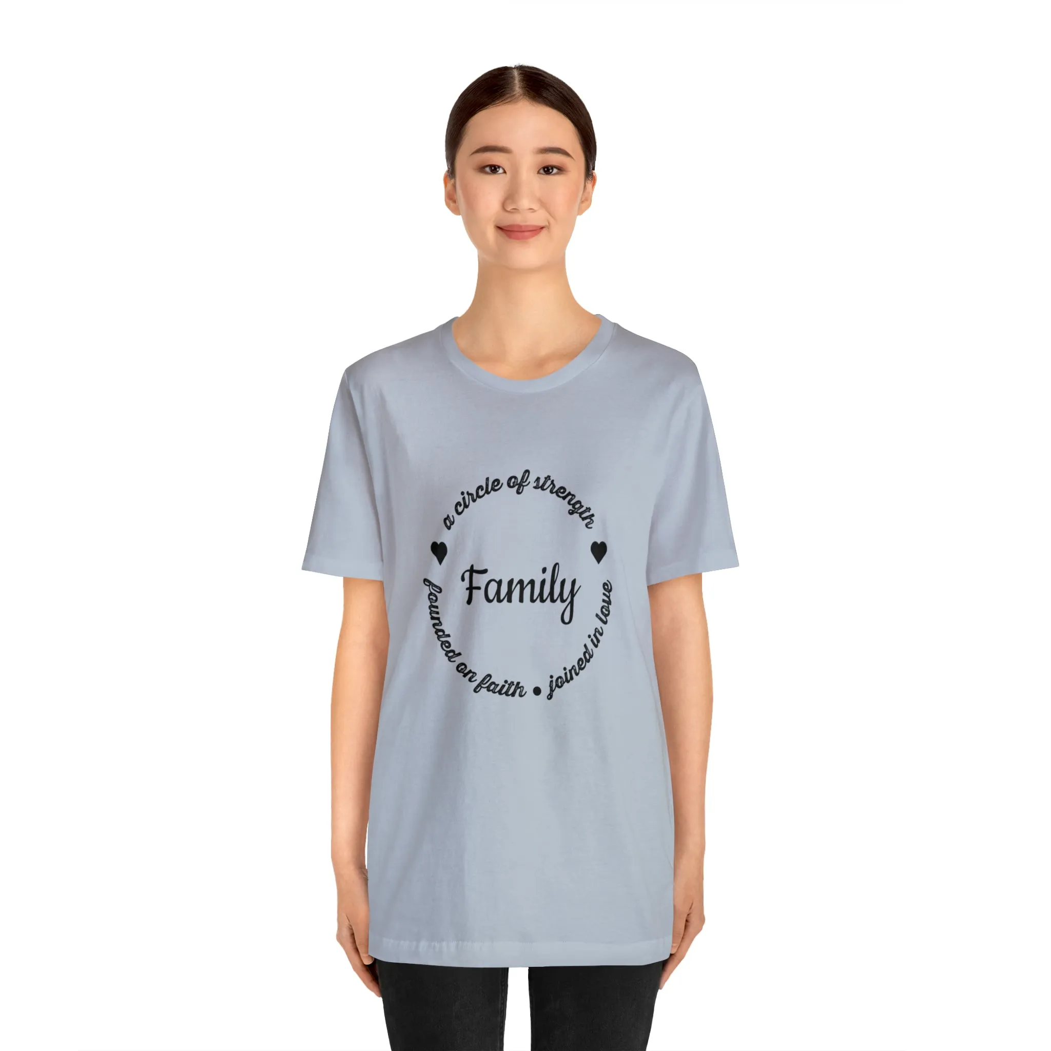 "Family" Bella Canvas Unisex Jersey Short Sleeve Tee