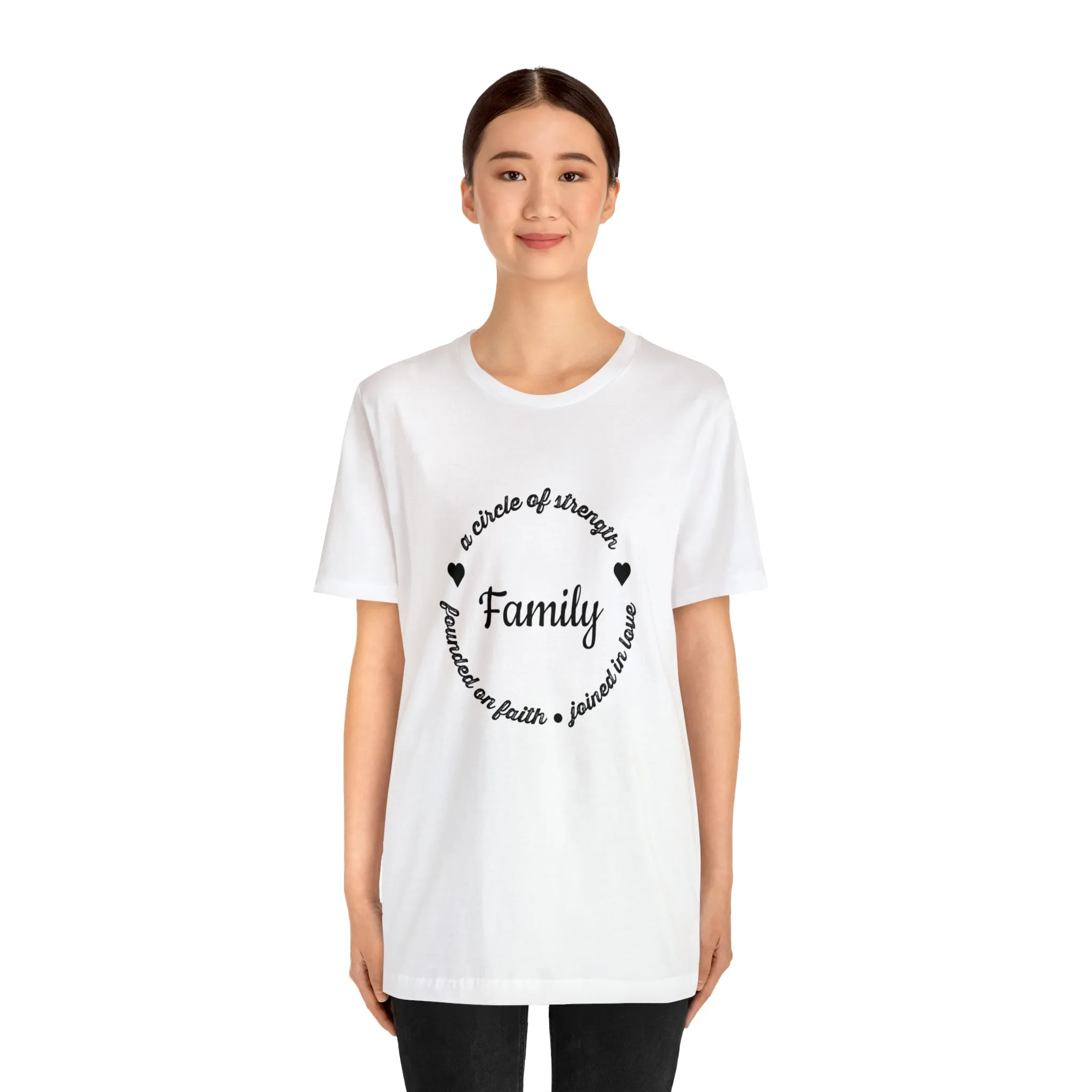 "Family" Bella Canvas Unisex Jersey Short Sleeve Tee