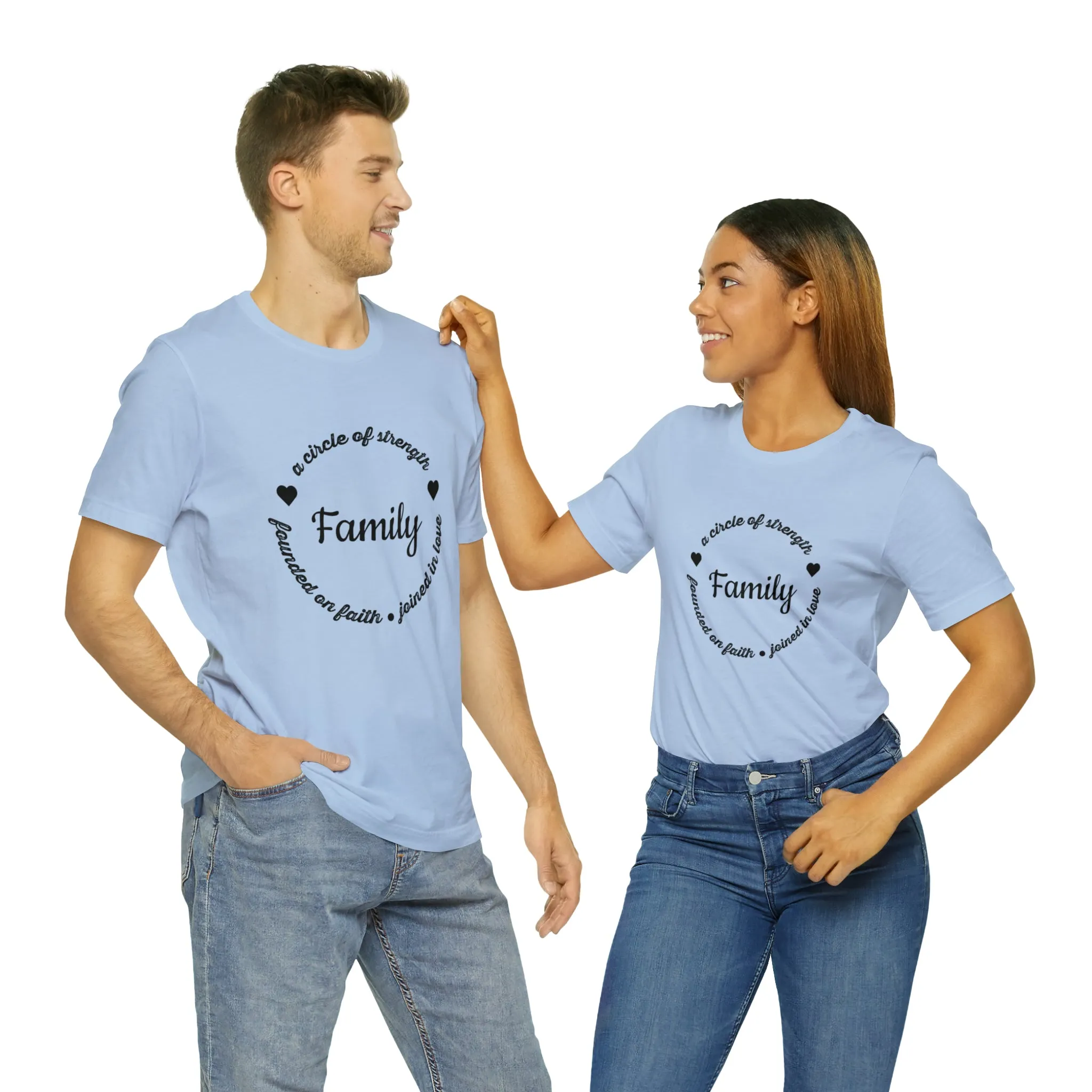 "Family" Bella Canvas Unisex Jersey Short Sleeve Tee