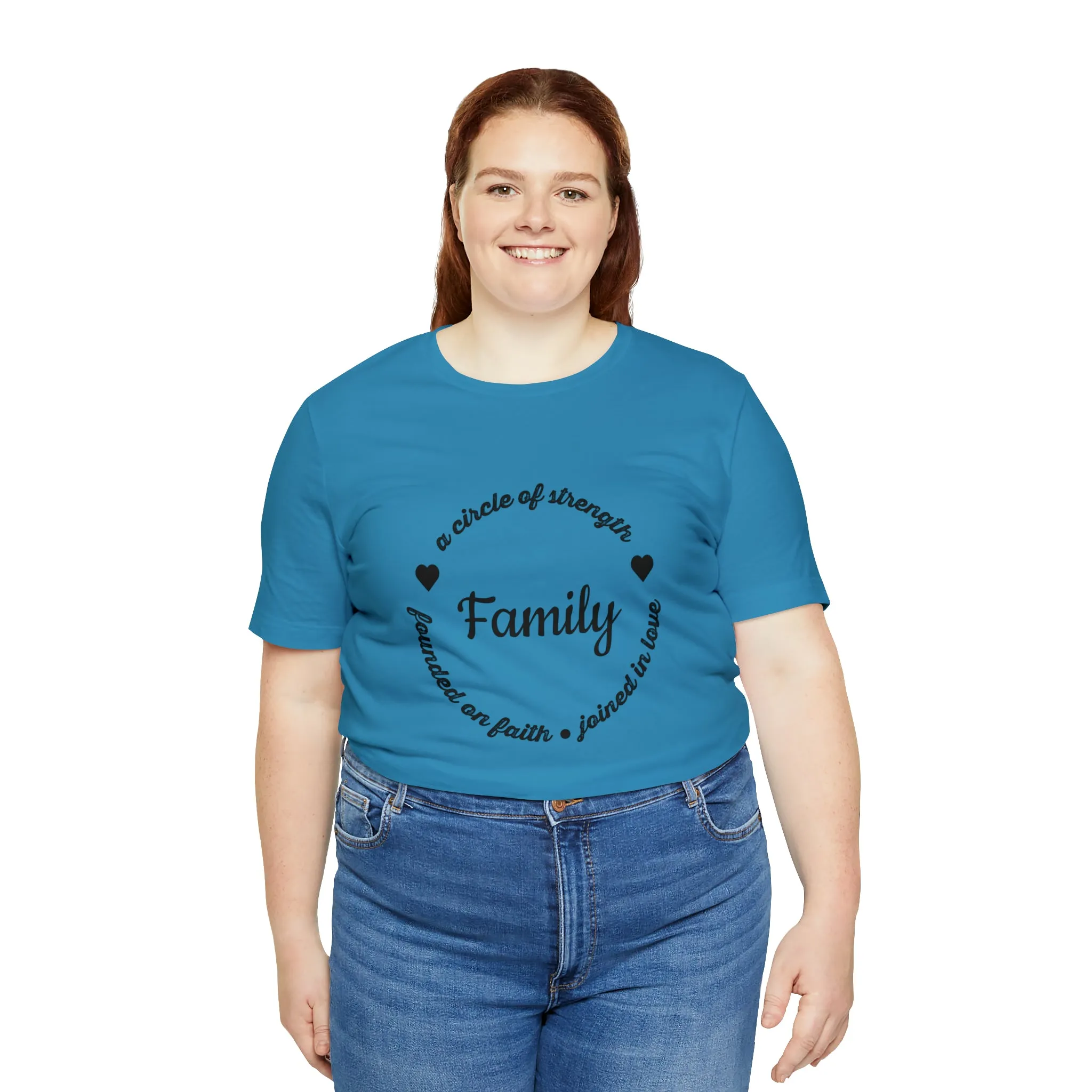 "Family" Bella Canvas Unisex Jersey Short Sleeve Tee