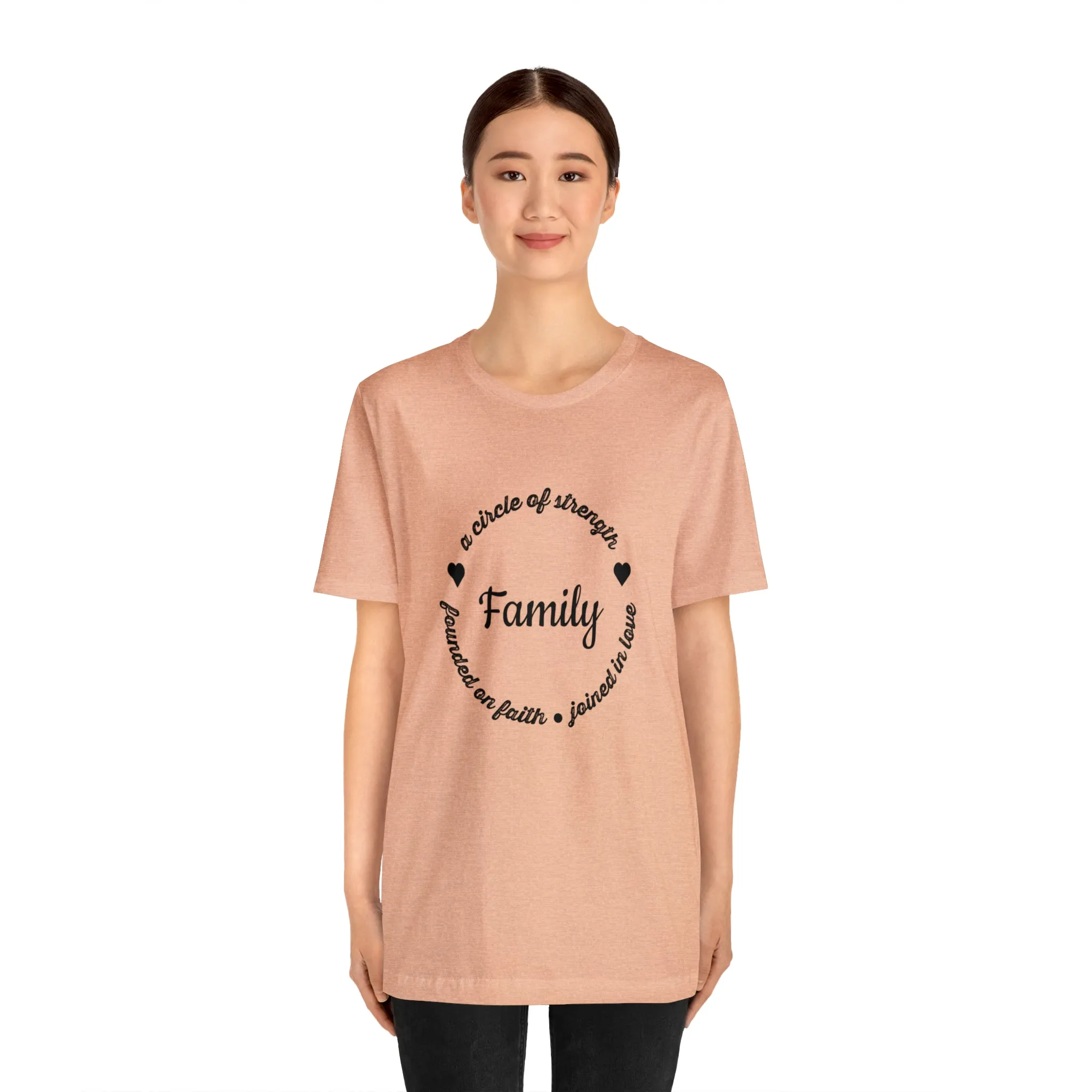 "Family" Bella Canvas Unisex Jersey Short Sleeve Tee