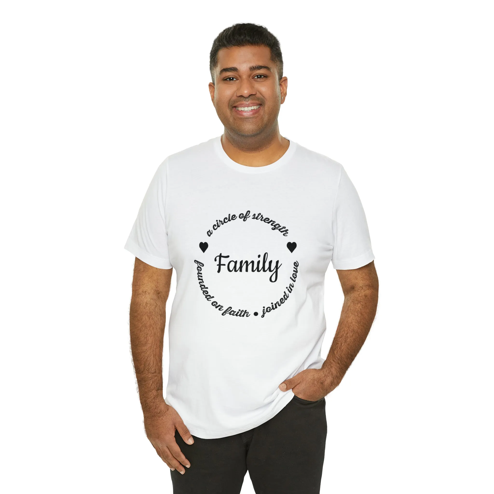 "Family" Bella Canvas Unisex Jersey Short Sleeve Tee