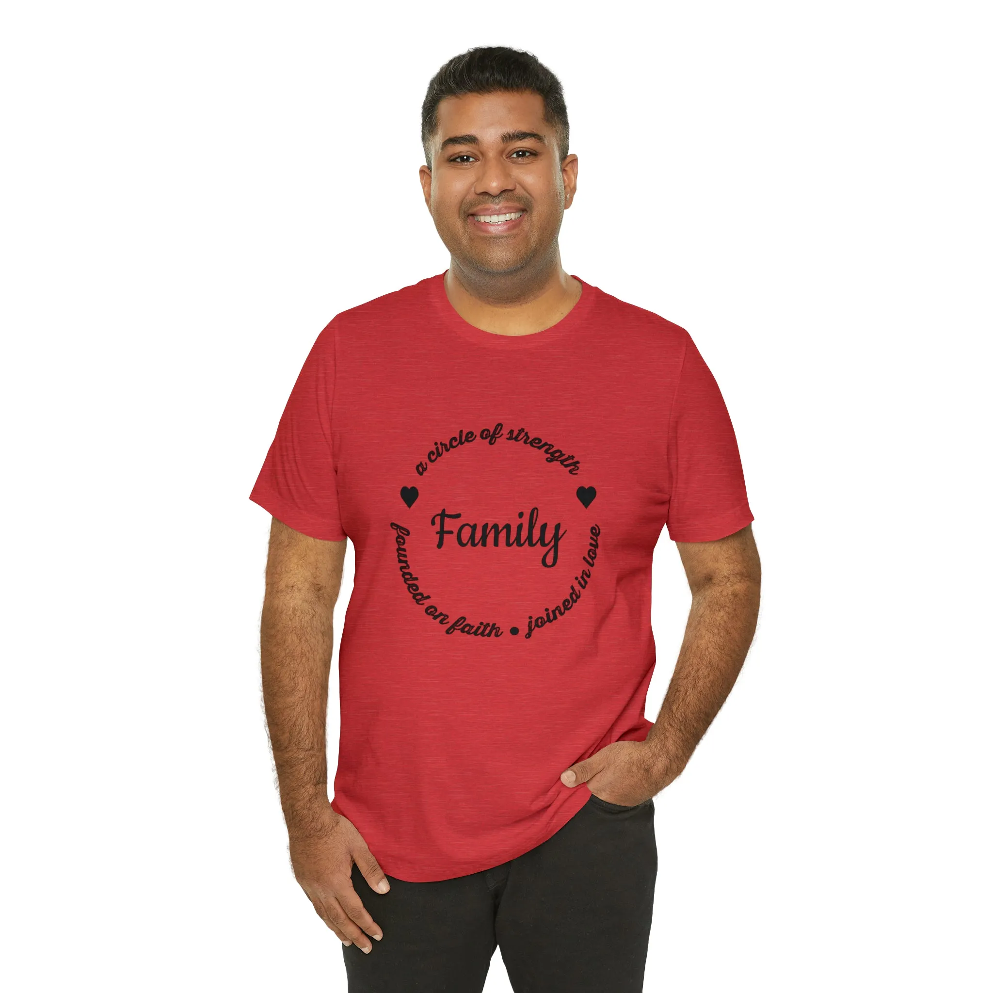 "Family" Bella Canvas Unisex Jersey Short Sleeve Tee