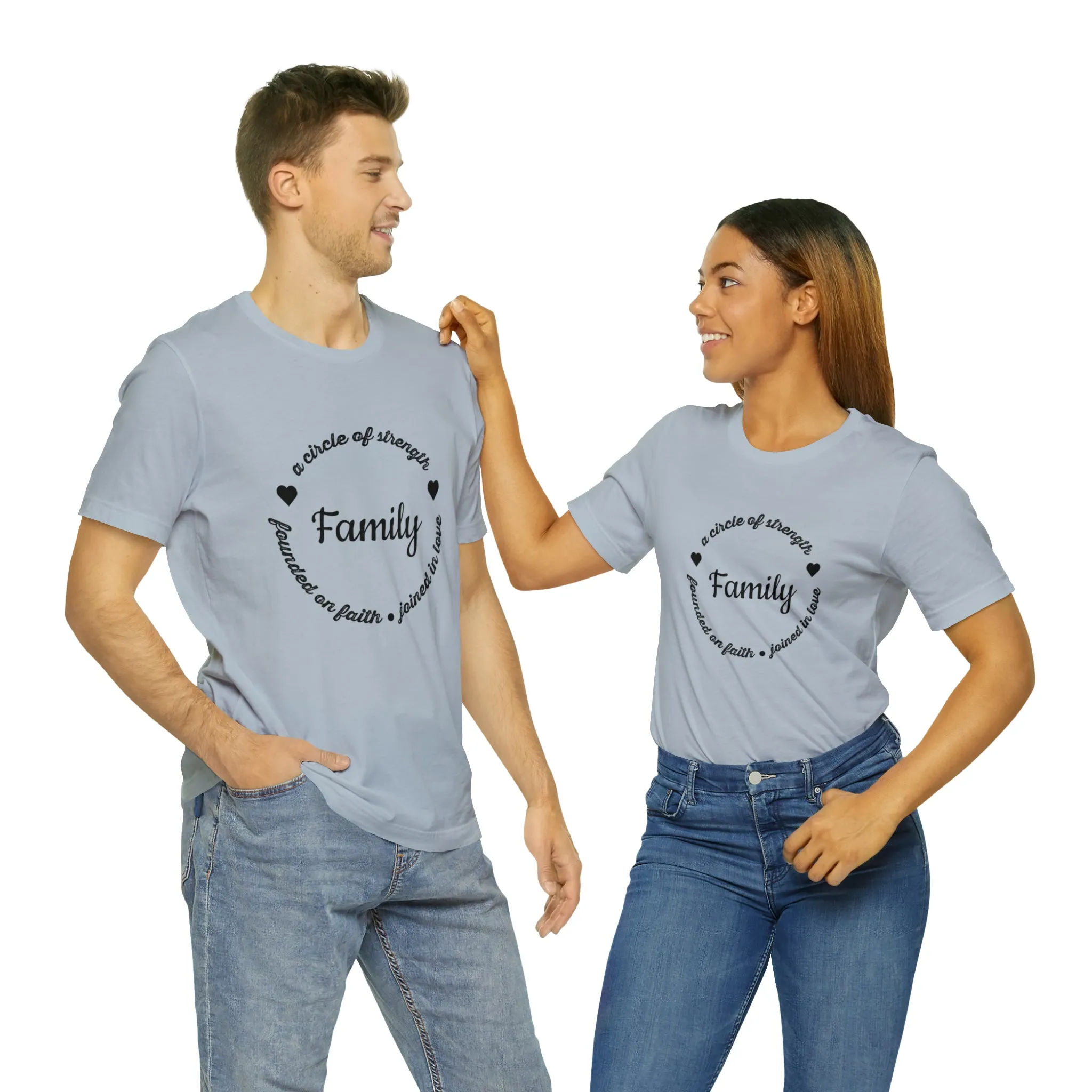 "Family" Bella Canvas Unisex Jersey Short Sleeve Tee