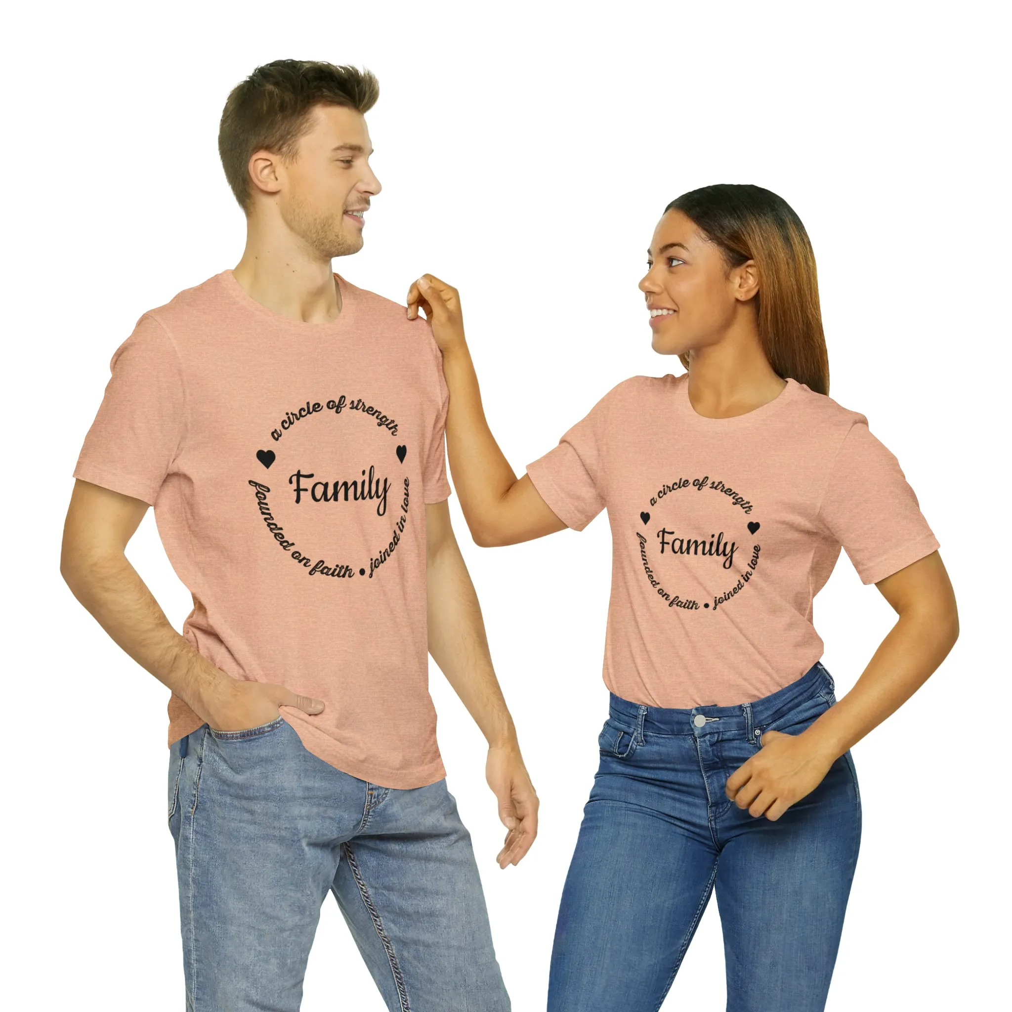 "Family" Bella Canvas Unisex Jersey Short Sleeve Tee