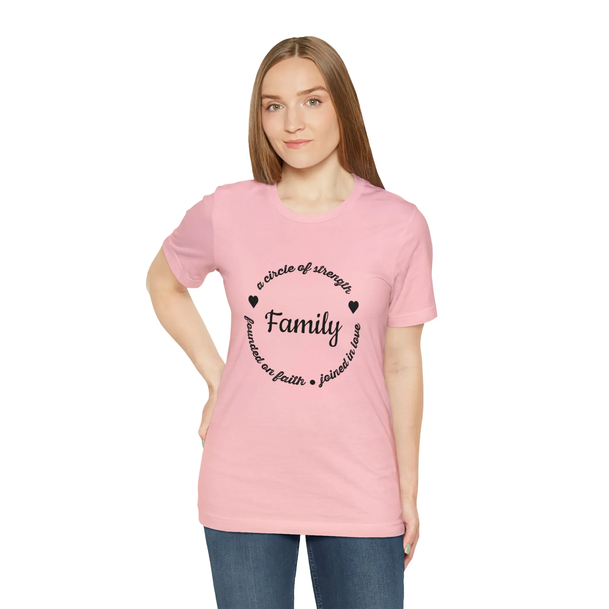 "Family" Bella Canvas Unisex Jersey Short Sleeve Tee